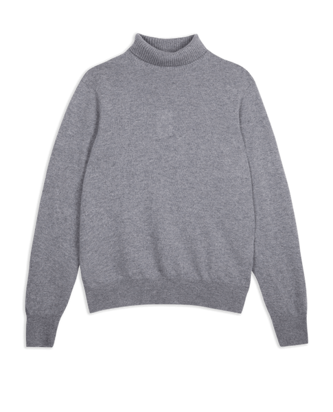 Men s Finest Cashmere Turtleneck Jumper Rise Fall