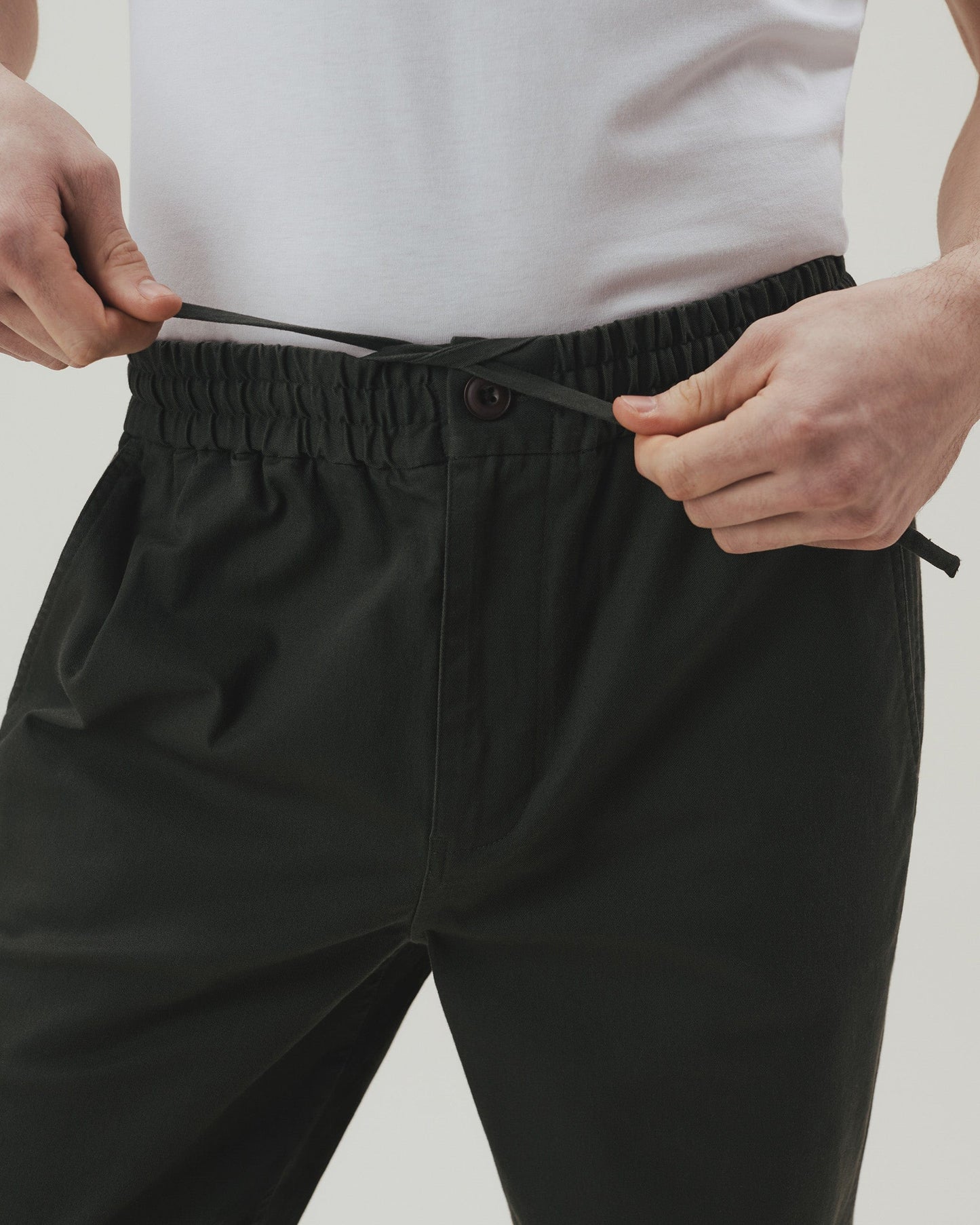 Men's All Rounder Cotton Trousers - Black