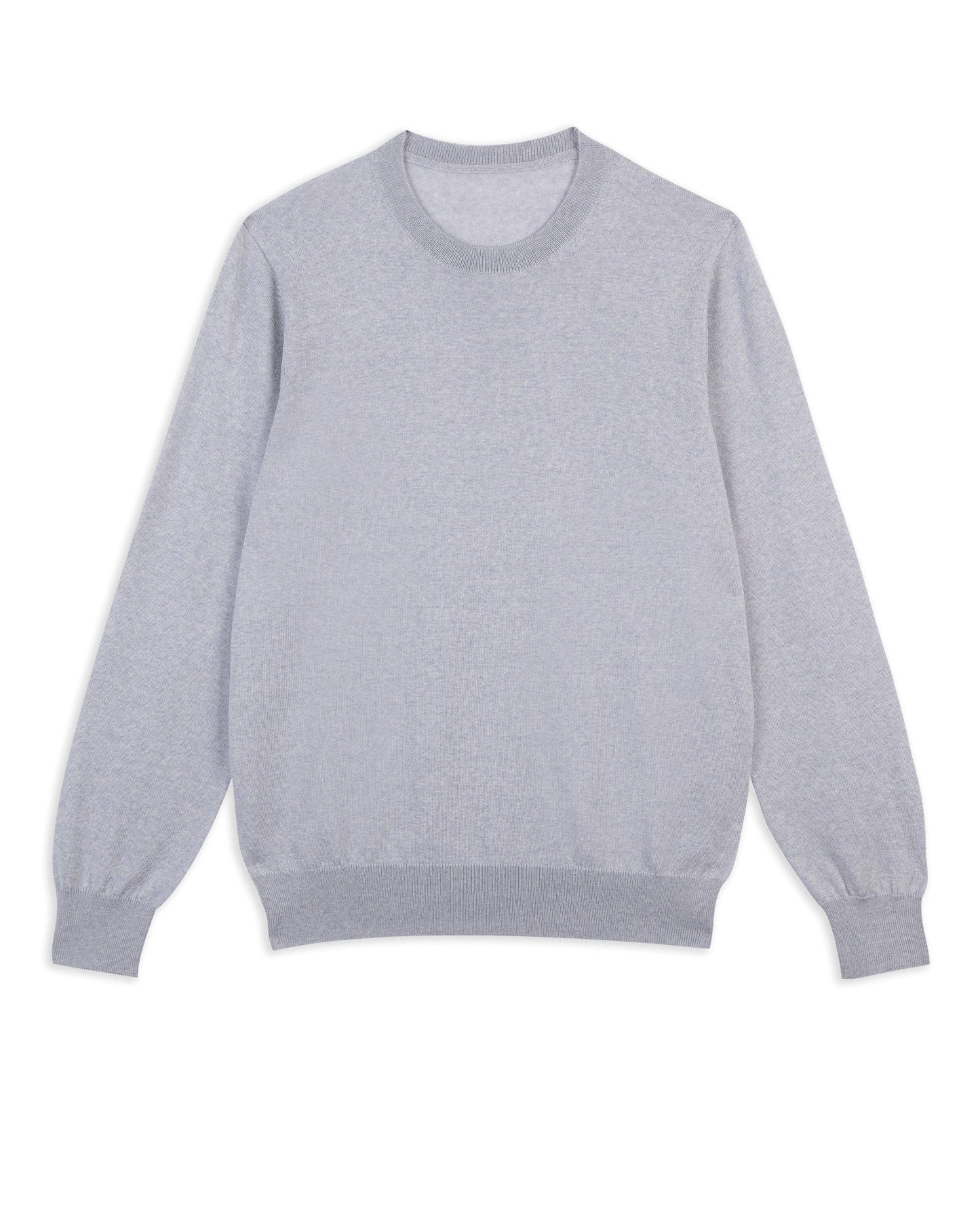 Women's Merino Classic Crew Neck Jumper - Grey