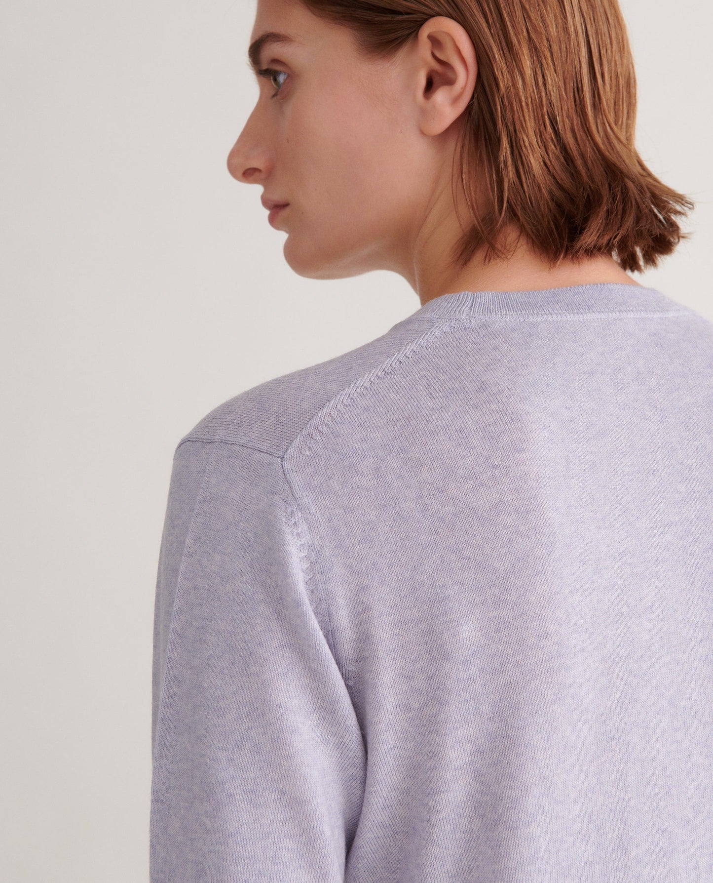 Women's Merino Classic Crew Neck Jumper - Grey