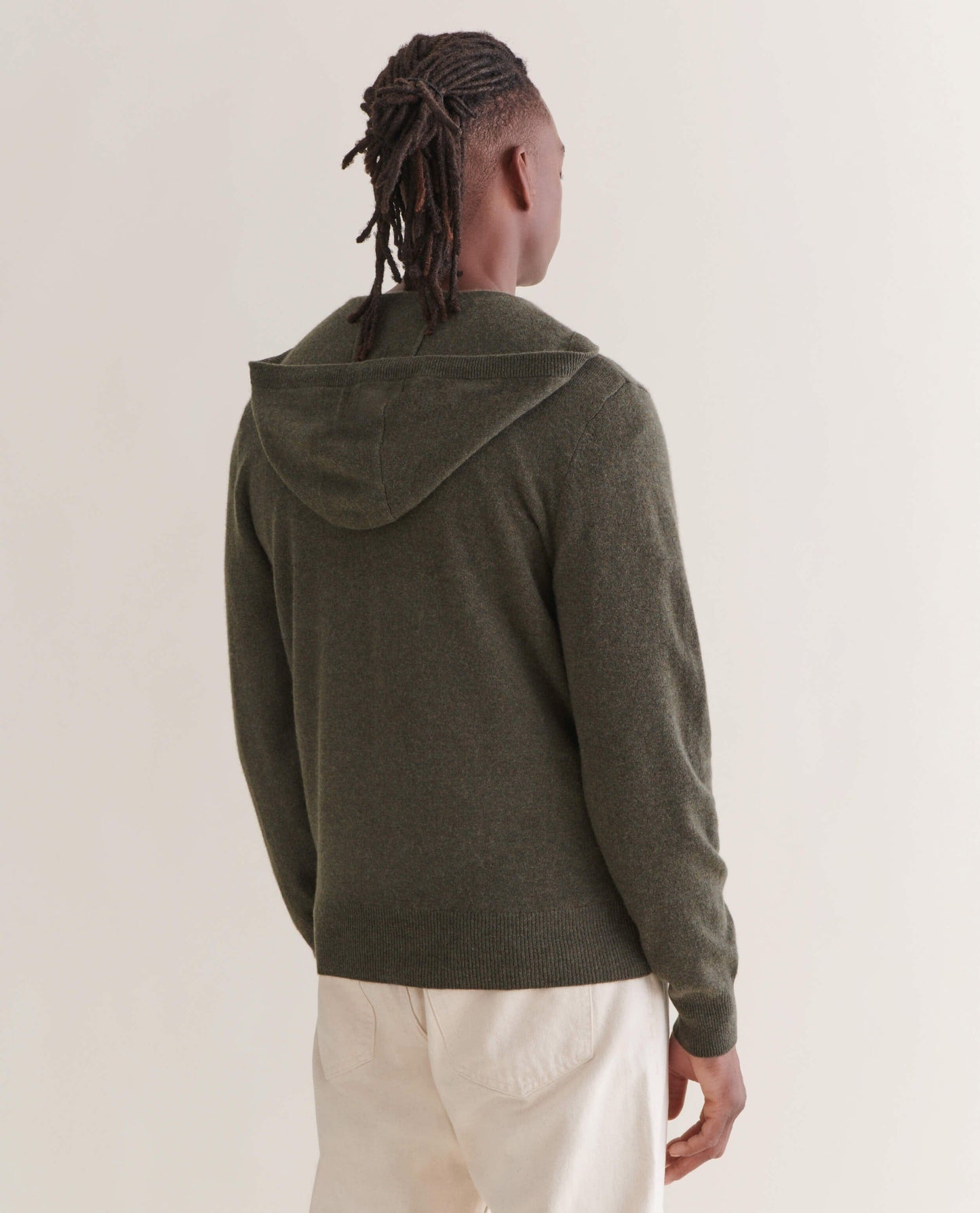 Men's Finest Cashmere Full Zip Hoodie