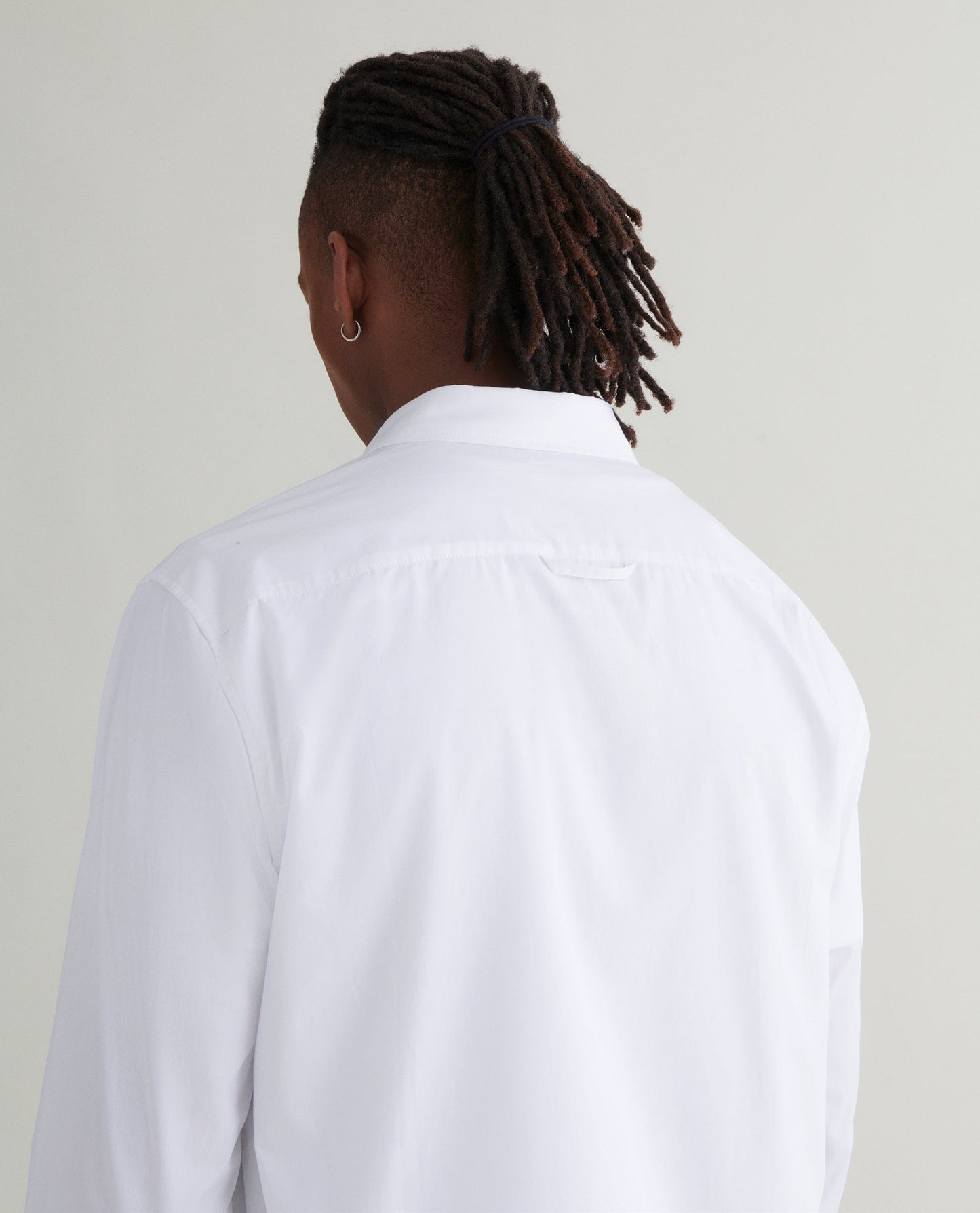 Men's Organic Cotton Poplin Shirt - White