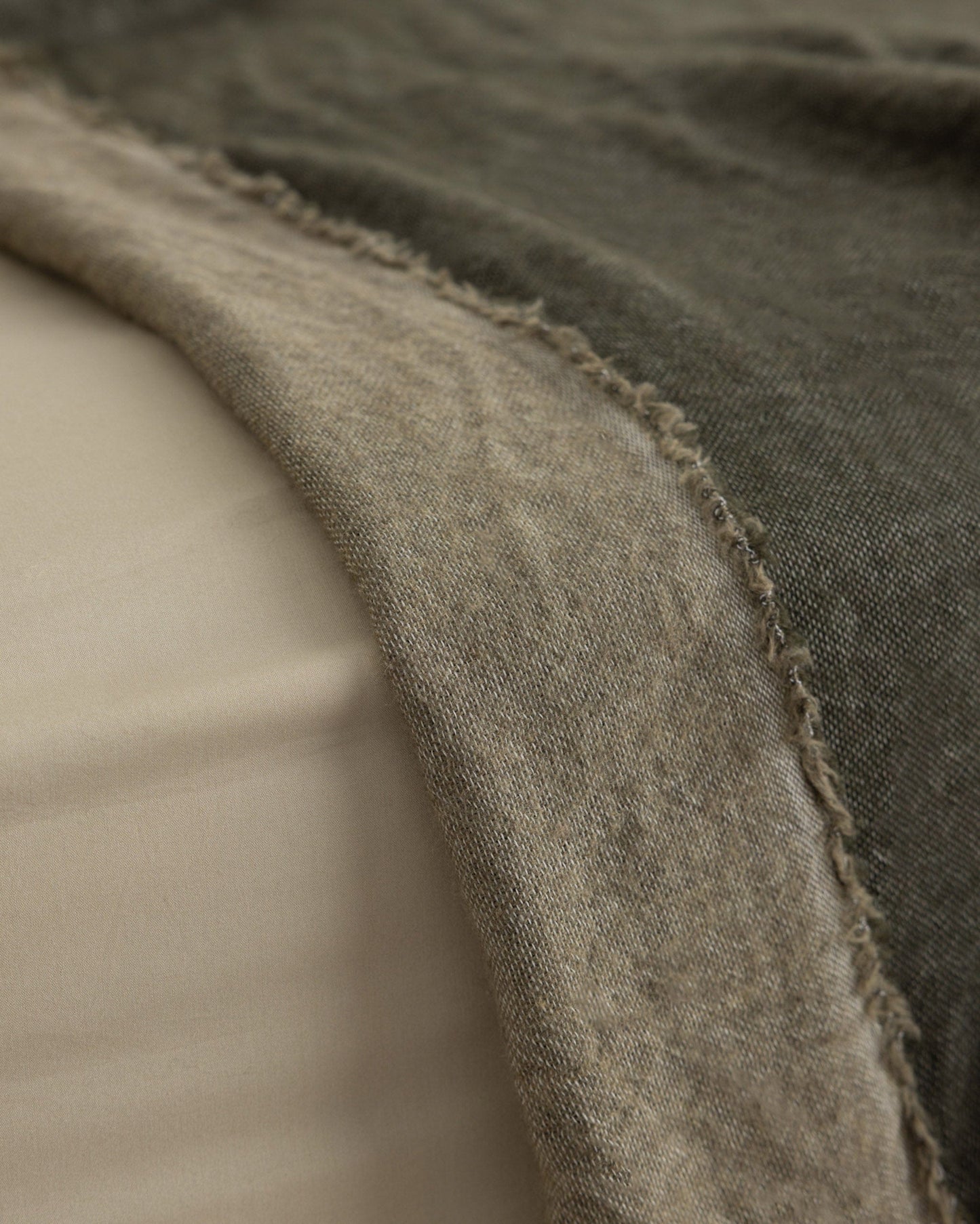 Merino Wool Throw - Herb