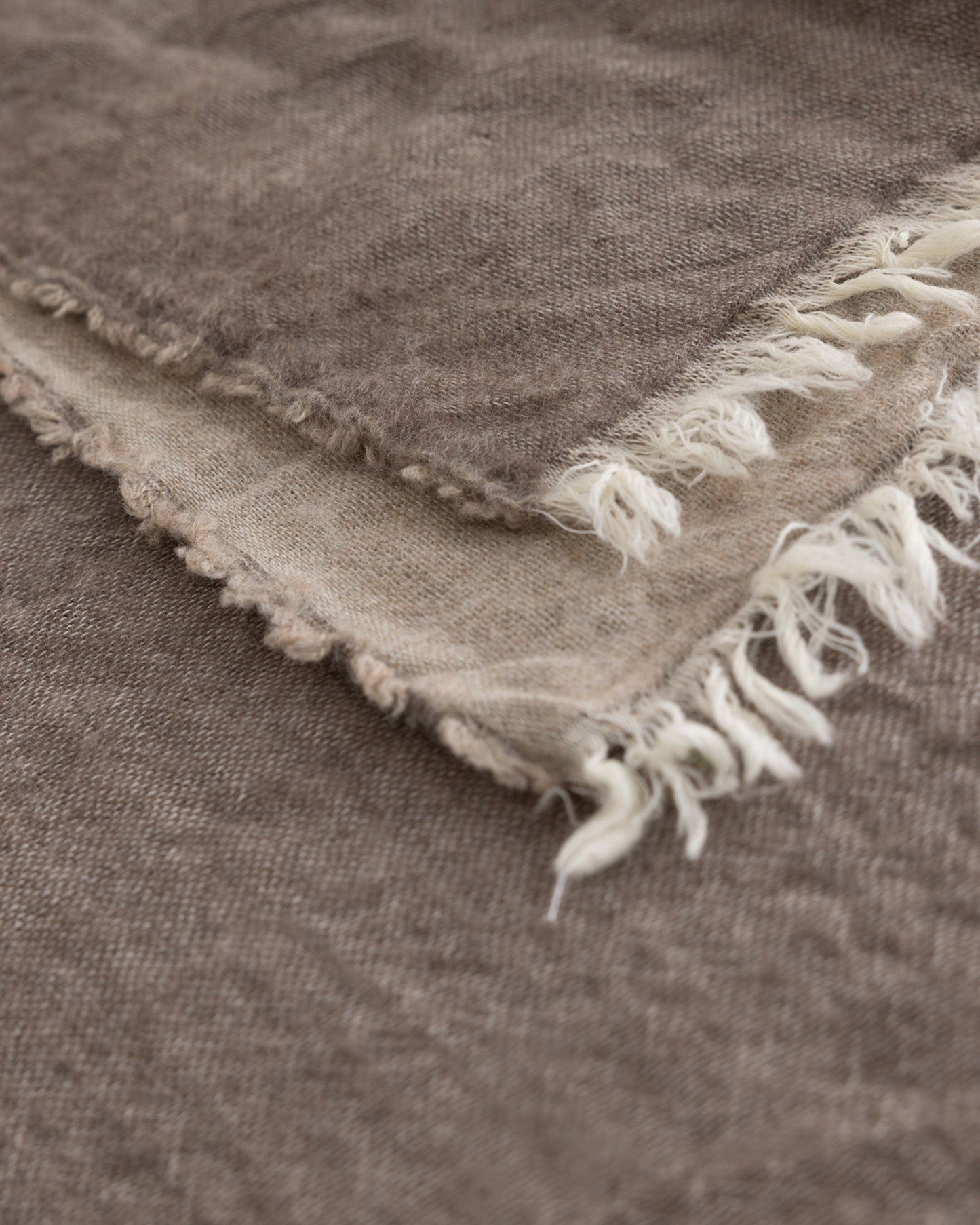 Merino Wool Throw - Twine