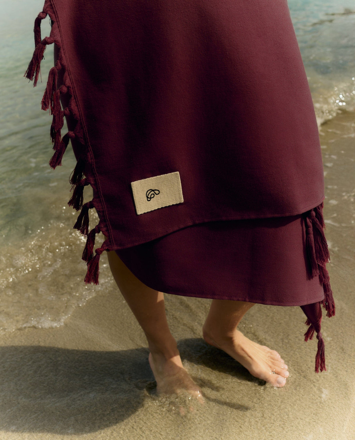Hammam Beach Towel - Mahogany