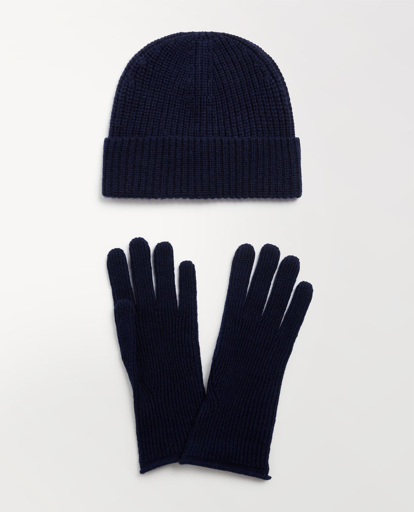 Women's Beanie & Gloves Set - Indigo