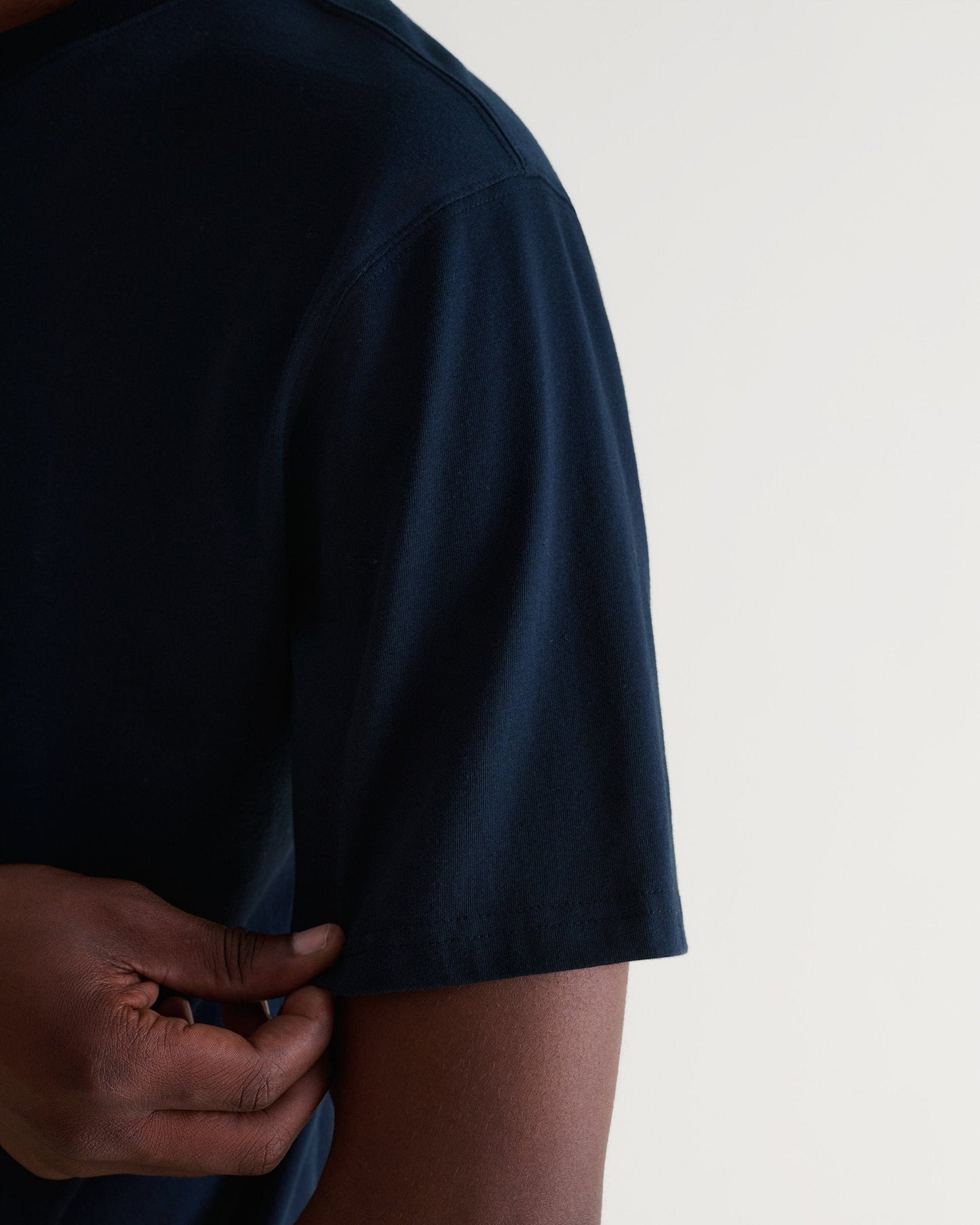 Men's Classic Cotton T-shirt - Navy