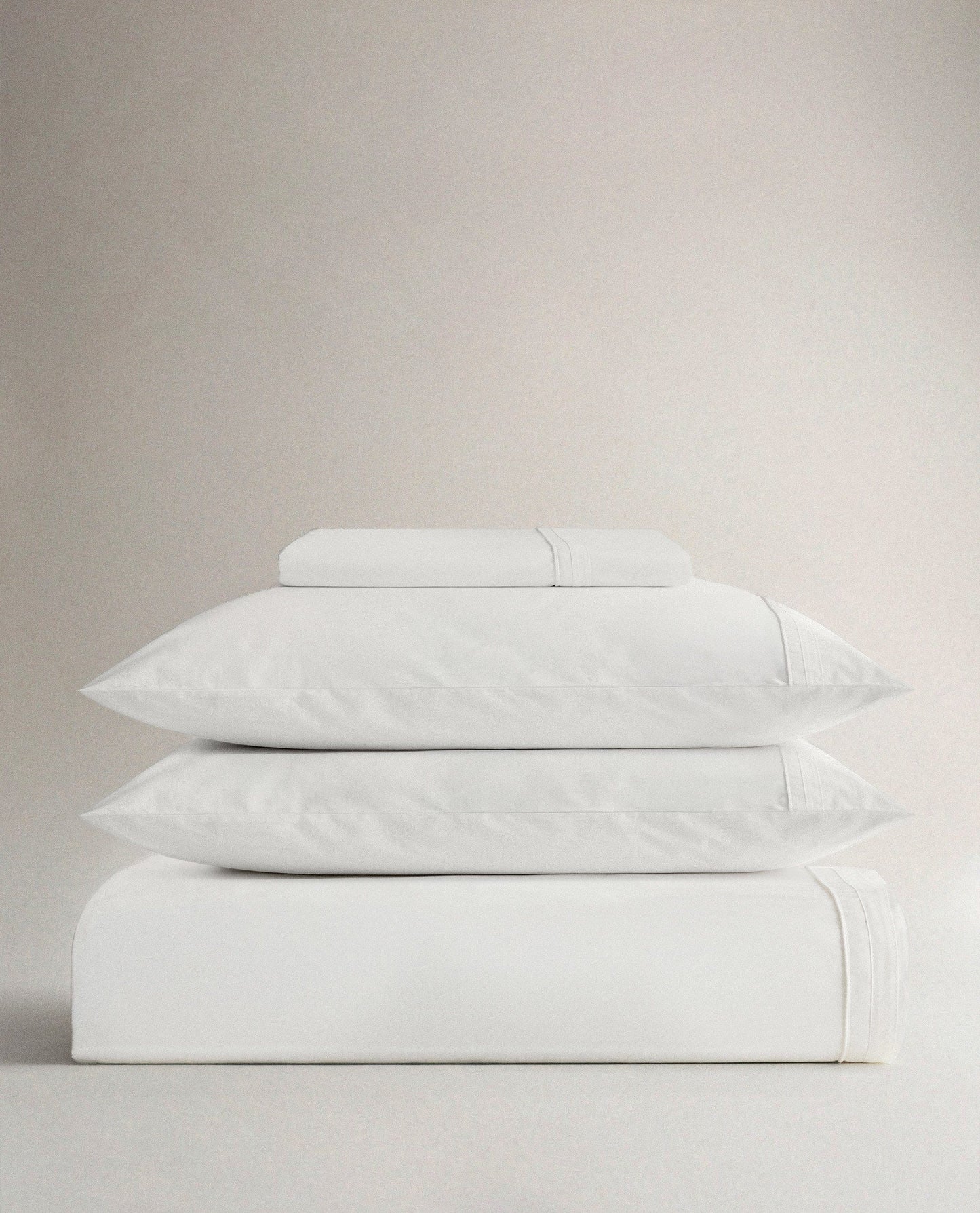Crisp & Cool Organic Cotton Duvet Set - Tailored Border