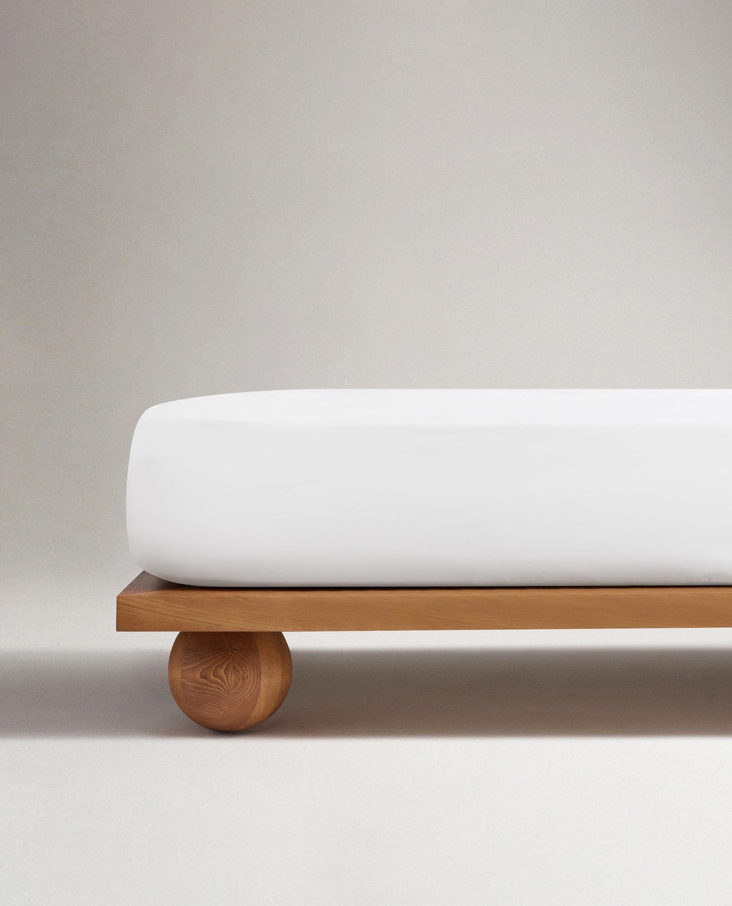 Crisp & Cool Organic Cotton Deep Fitted Sheet - White