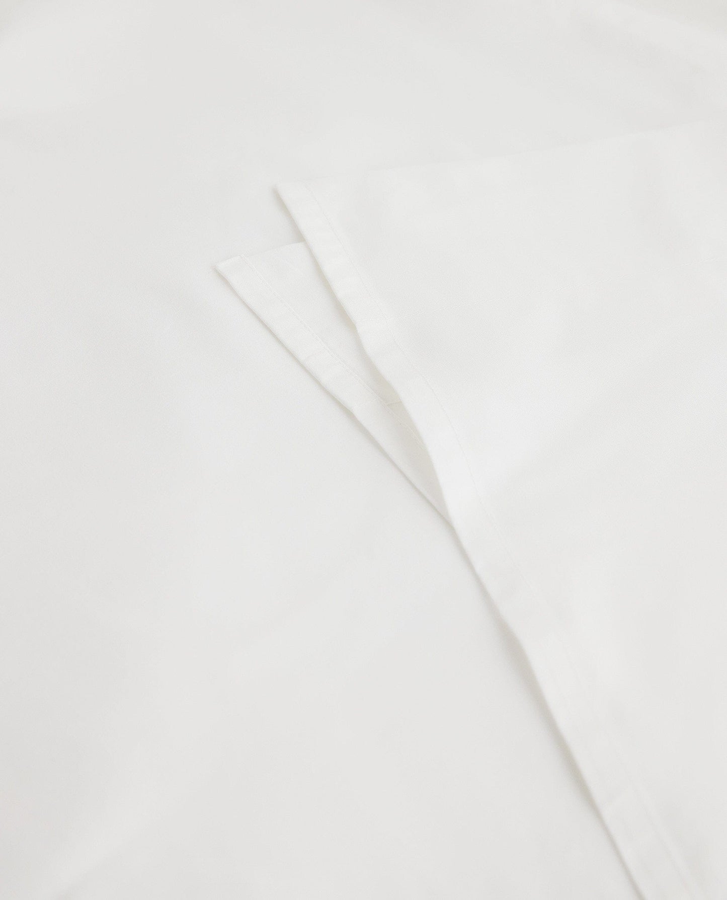 The Crisp & Cool Organic Luxury Flat Sheet - White