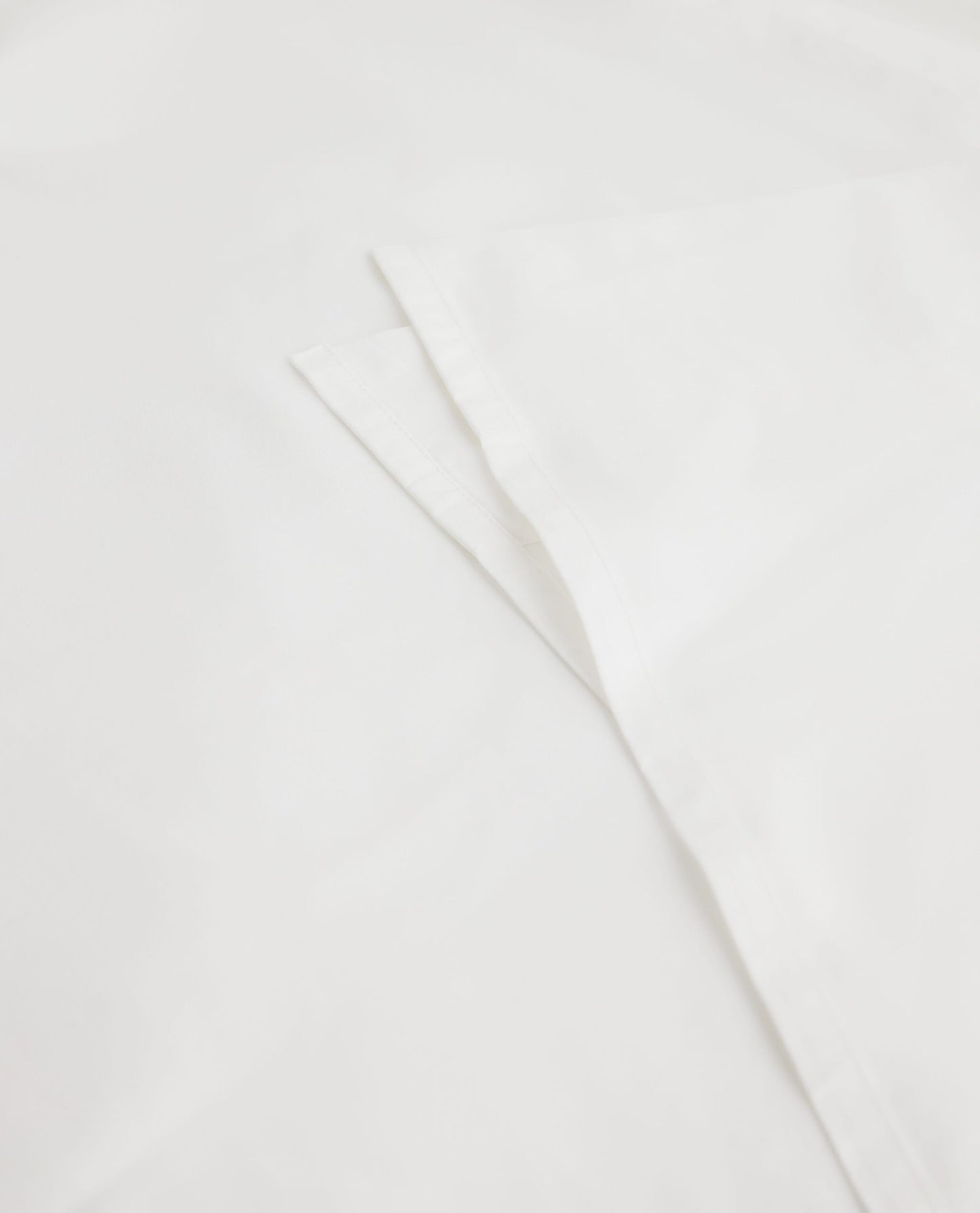 The Crisp & Cool Organic Luxury Flat Sheet - White