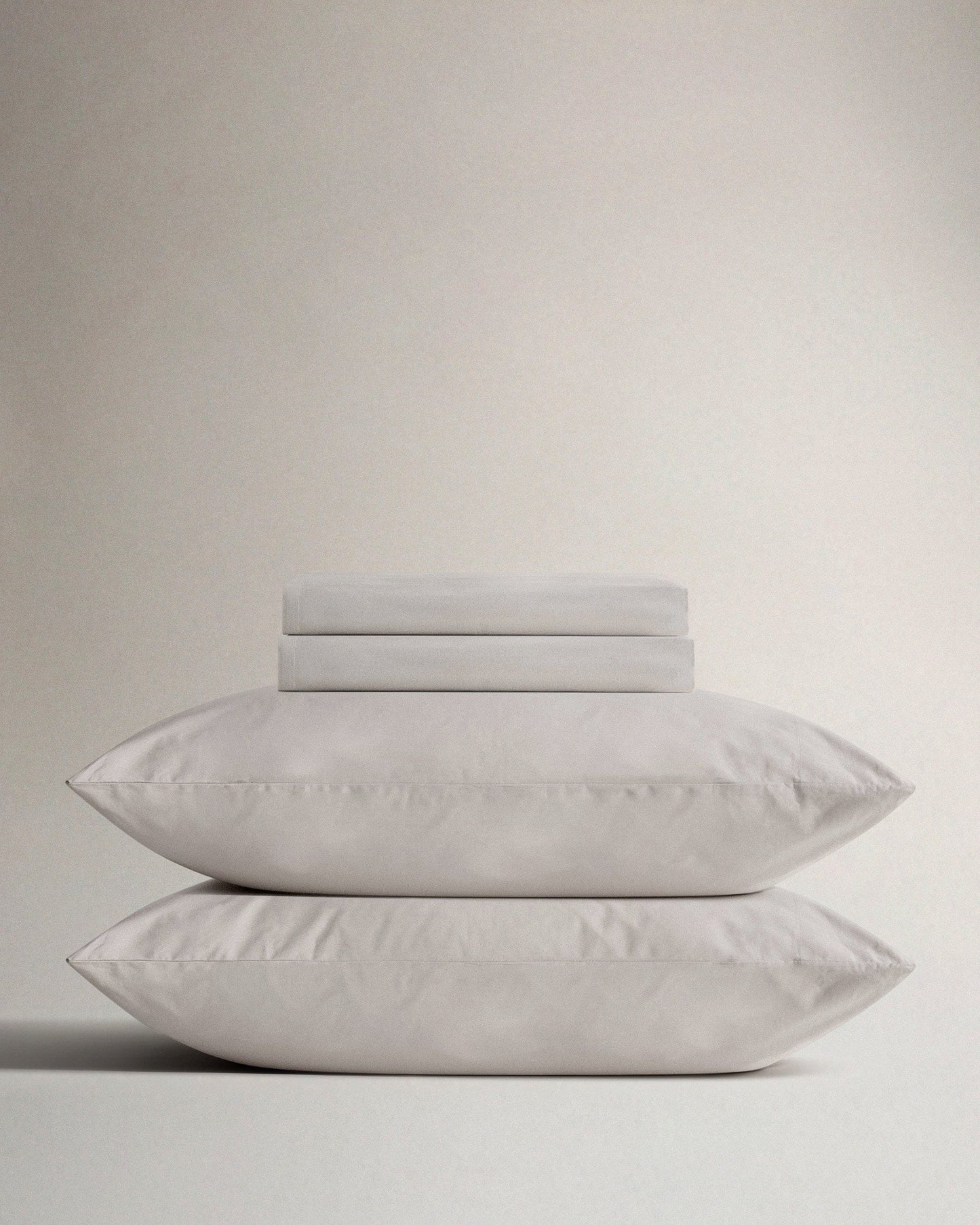 The Crisp & Cool Organic Sheet Set - Pebble
