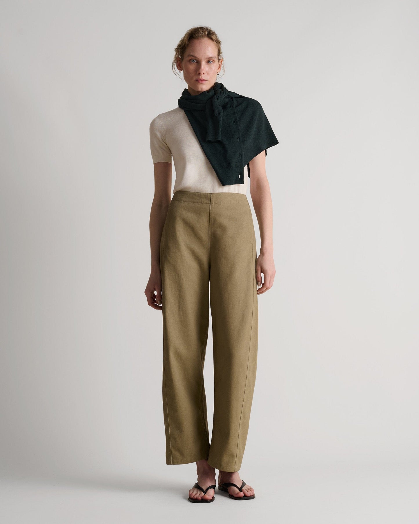 Women's Organic Cotton Barrel Leg Jean - Silt