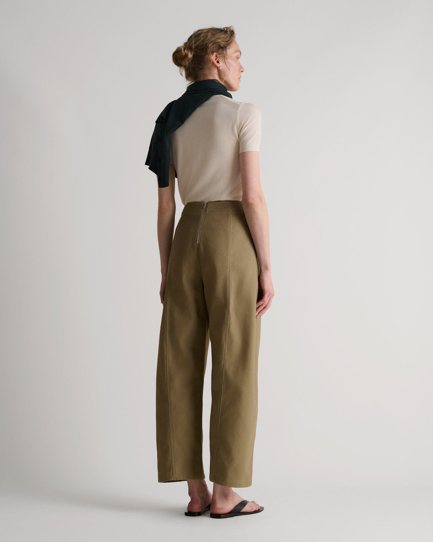 Women's Organic Cotton Barrel Leg Jean - Silt