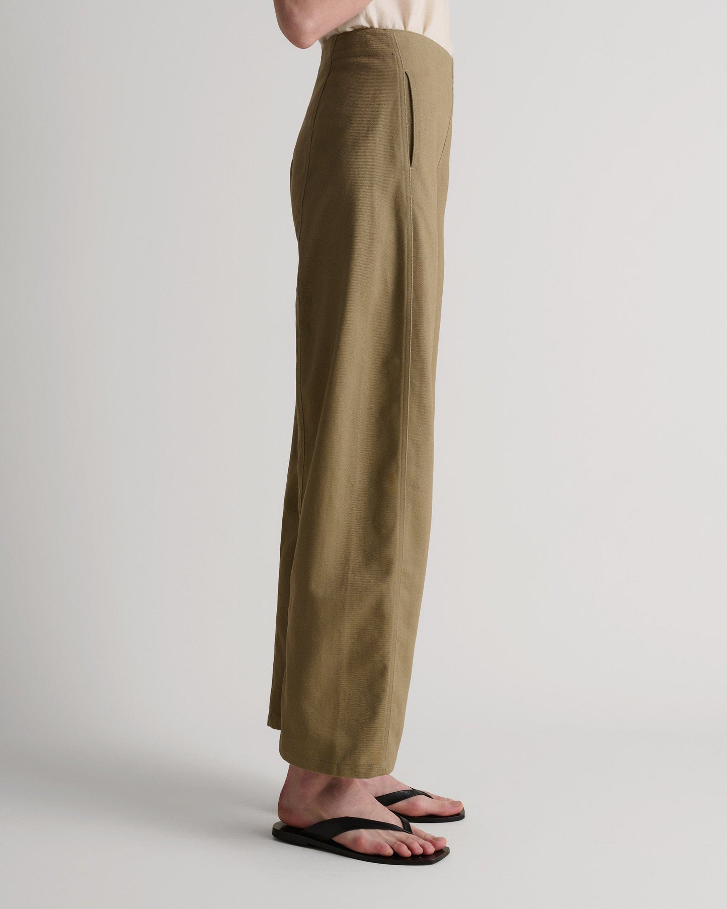 Women's Organic Cotton Barrel Leg Jean - Silt