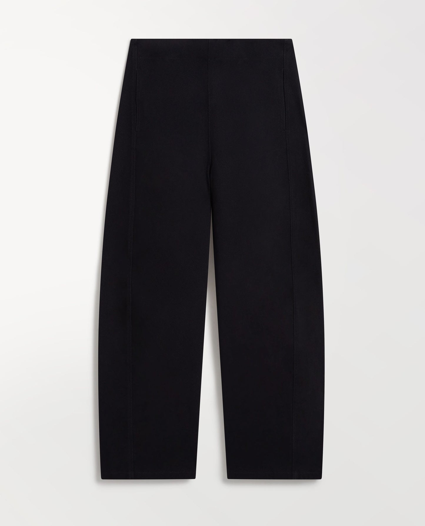 Women's Organic Cotton Barrel Leg Jean - Washed Black