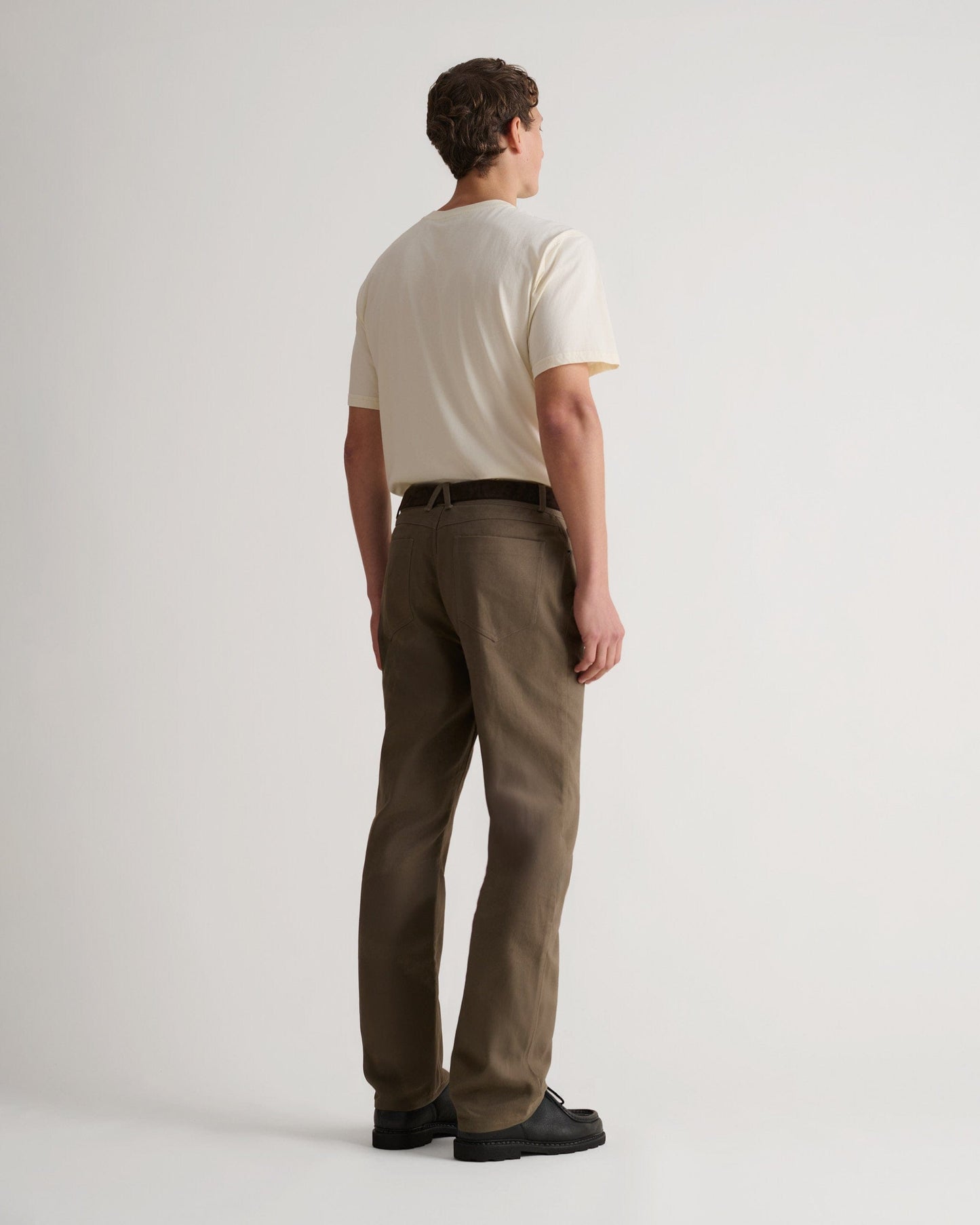 Men's Organic Cotton Straight Leg 5-Pocket Chino - Silt