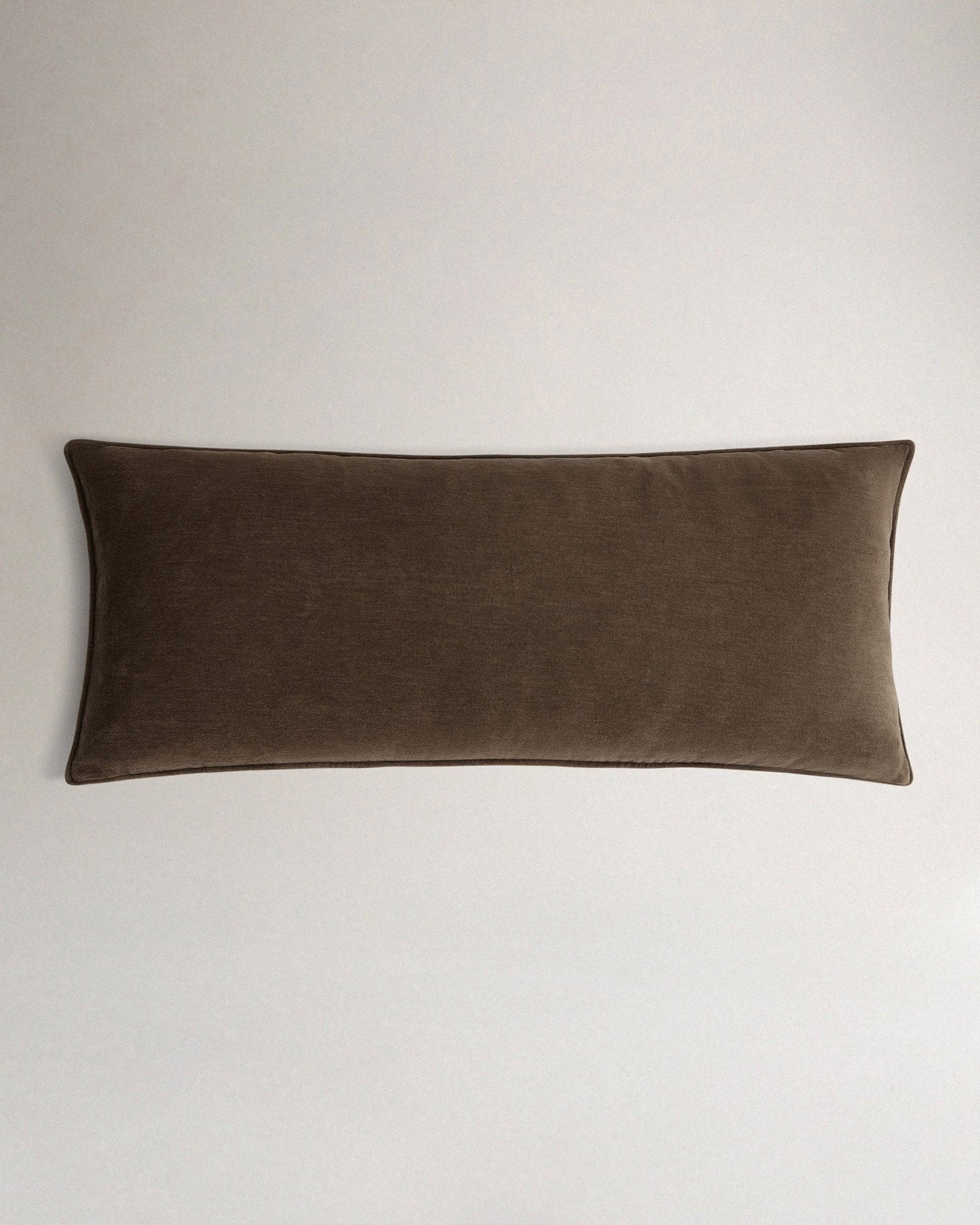 Velvet Lumbar Cushion Cover - Tobacco