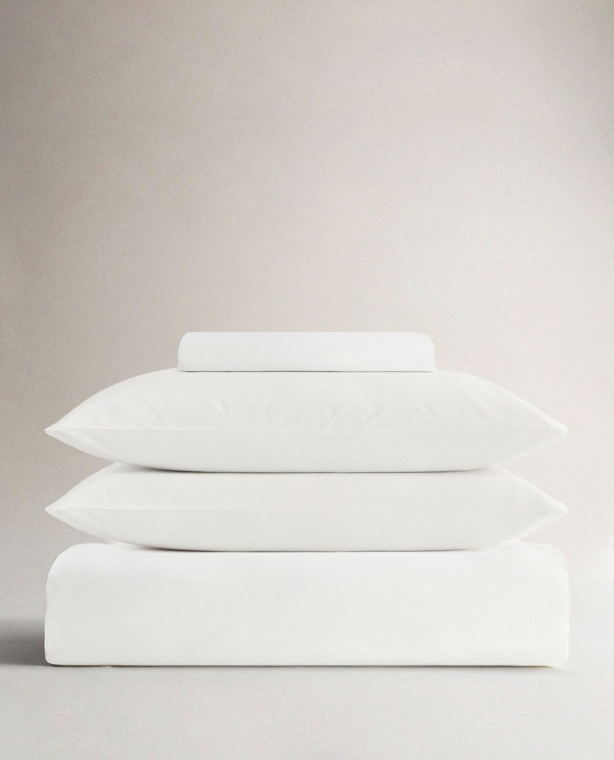 Soft & Smooth Cotton Duvet Set - White