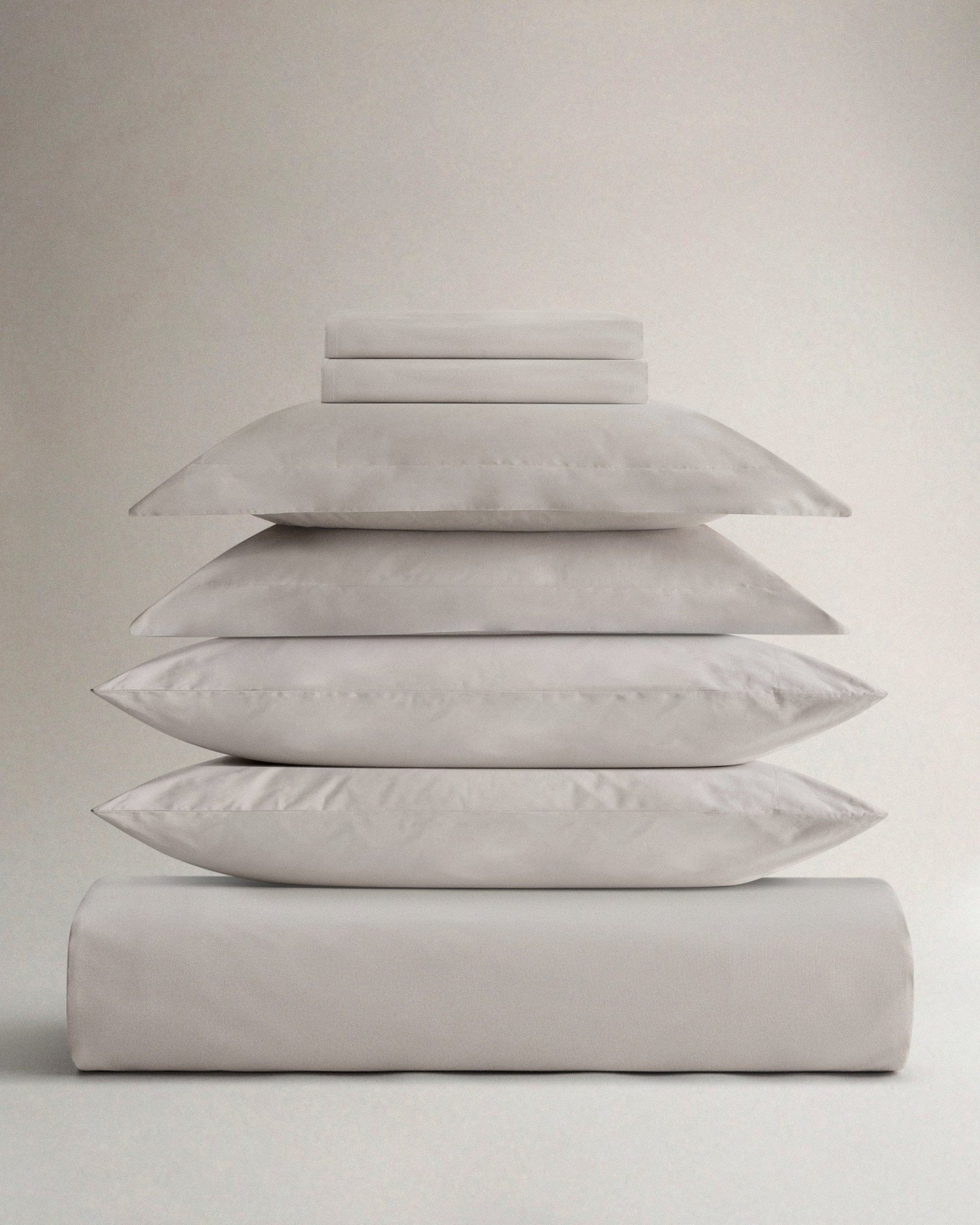 Soft & Smooth Cotton Deluxe Duvet Bundle - Pebble - Single
