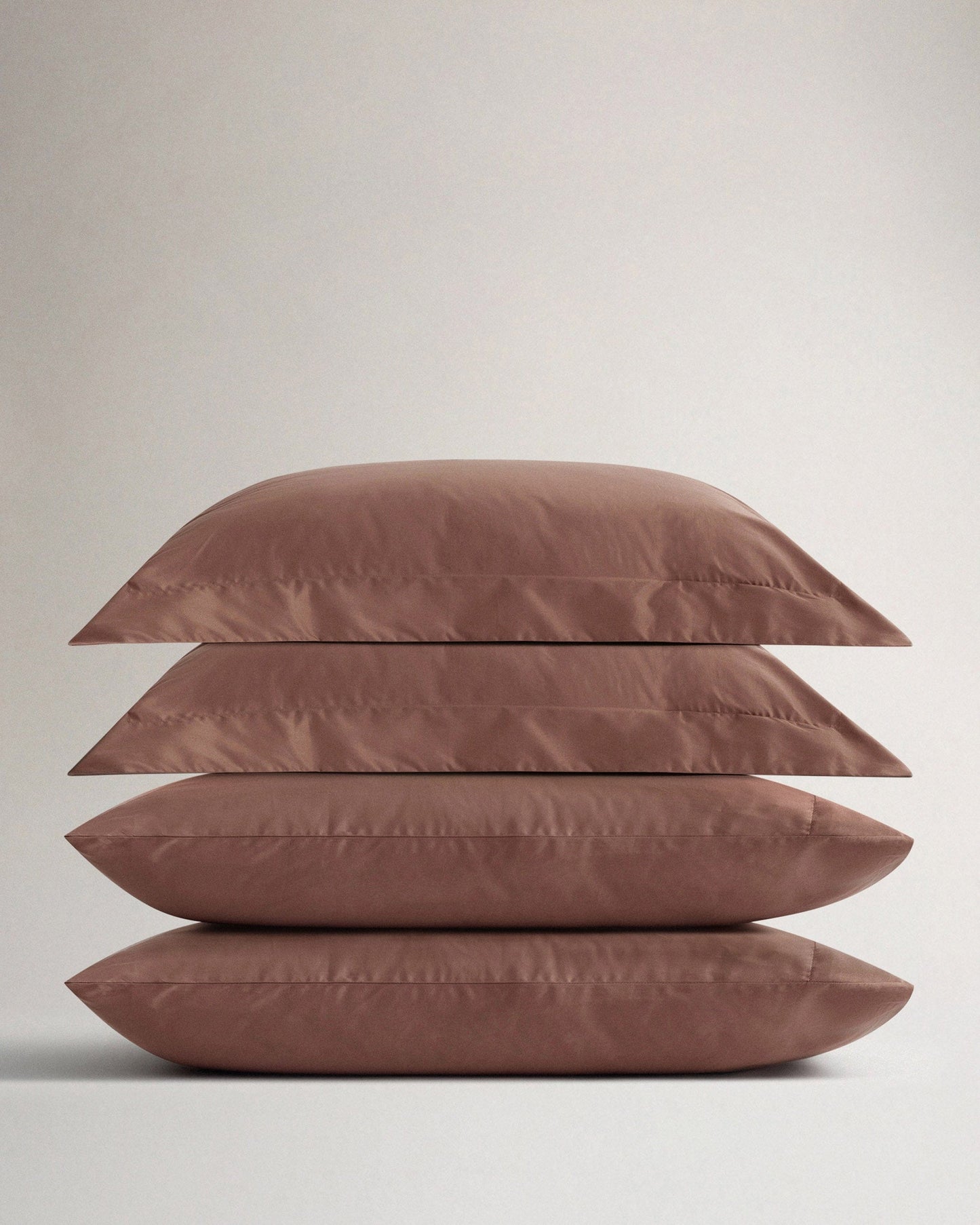 The Soft & Smooth Luxury Pillowcase Bundle, Set Of 4 - Deep Clay