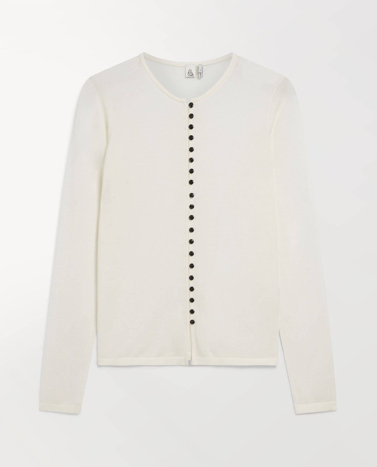 Women's Superfine Merino Button-Front Top - Buttermilk