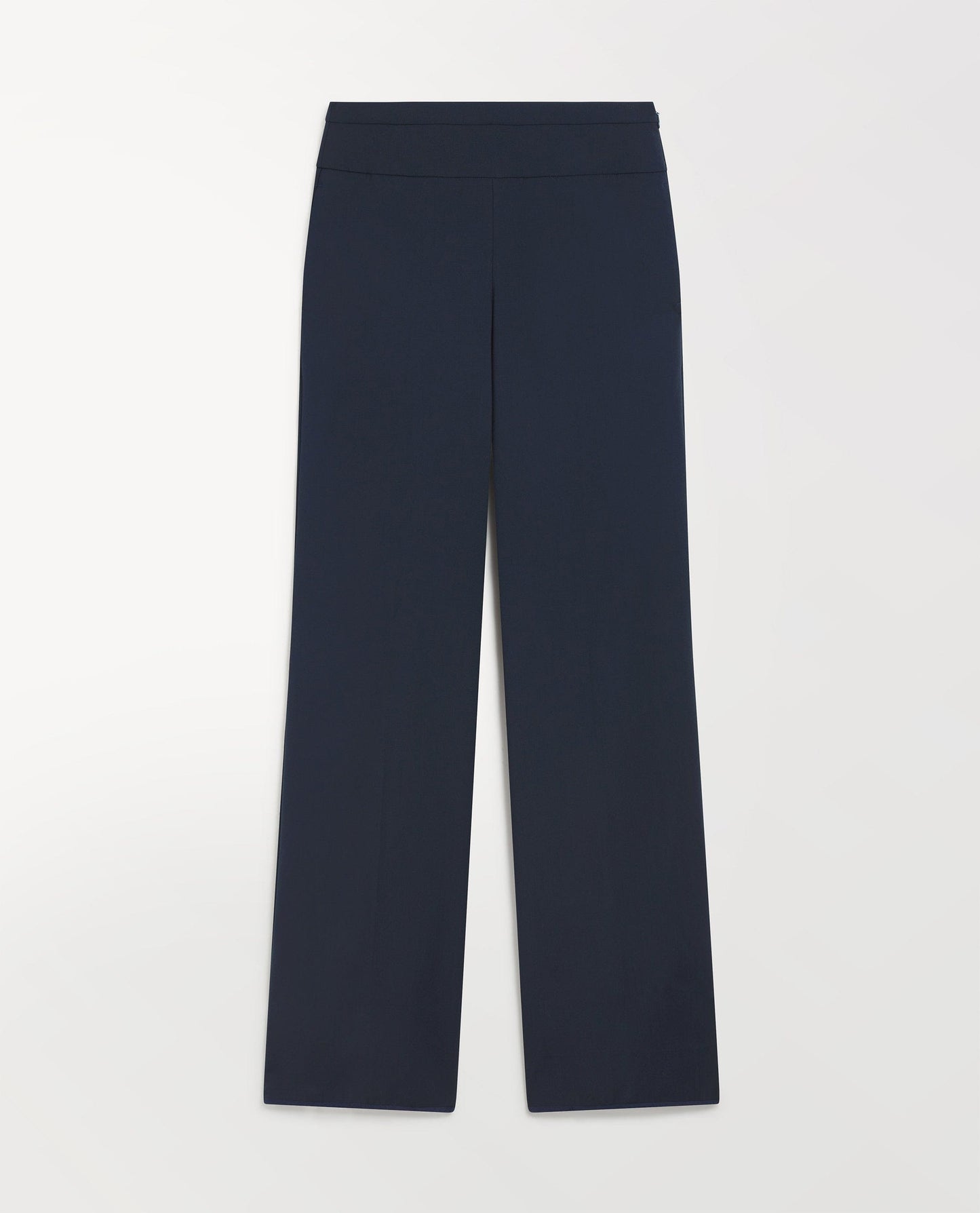 Women's Tropical Wool Wide Leg Trouser - Navy
