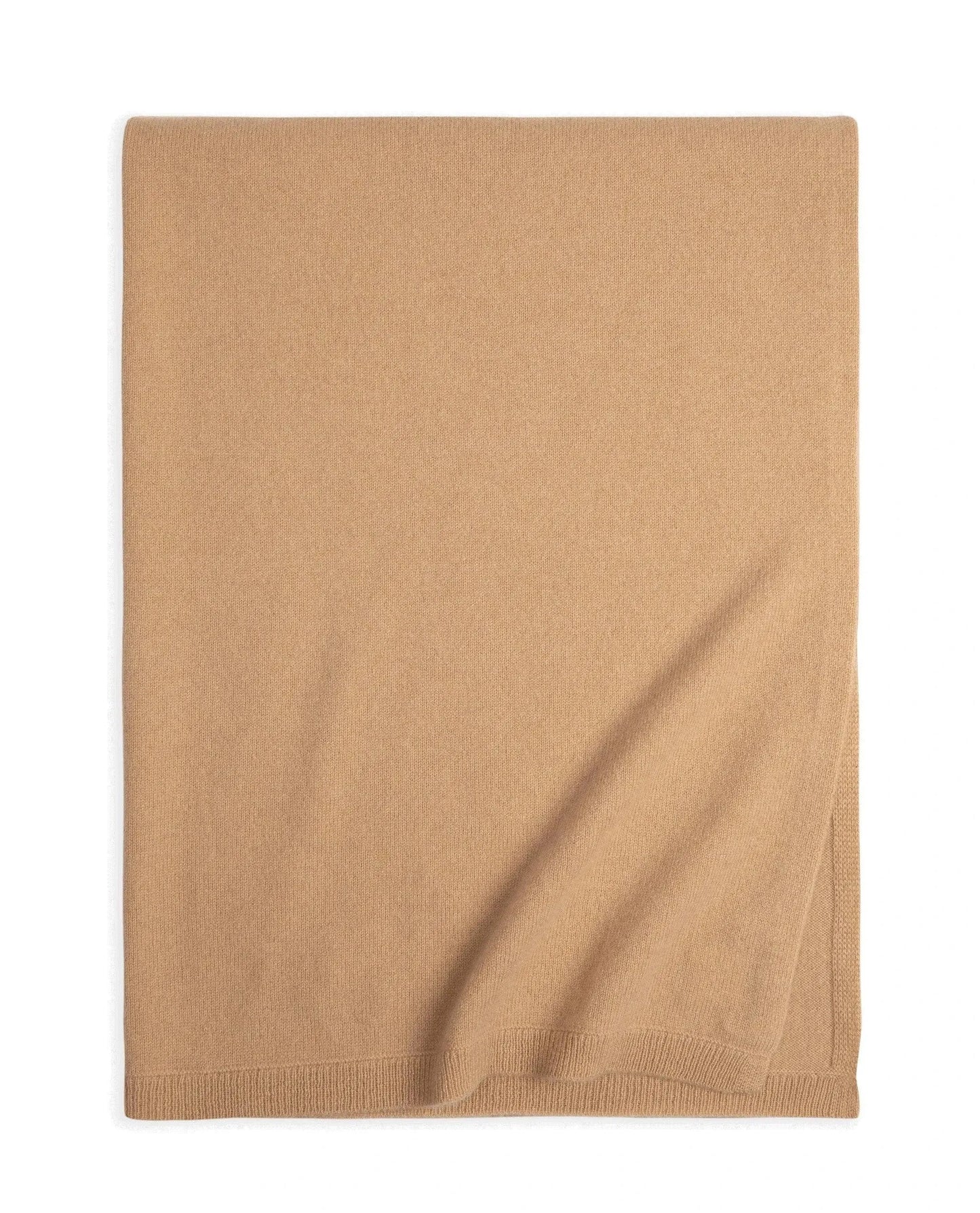 Oversized Finest Cashmere Wrap - Camel