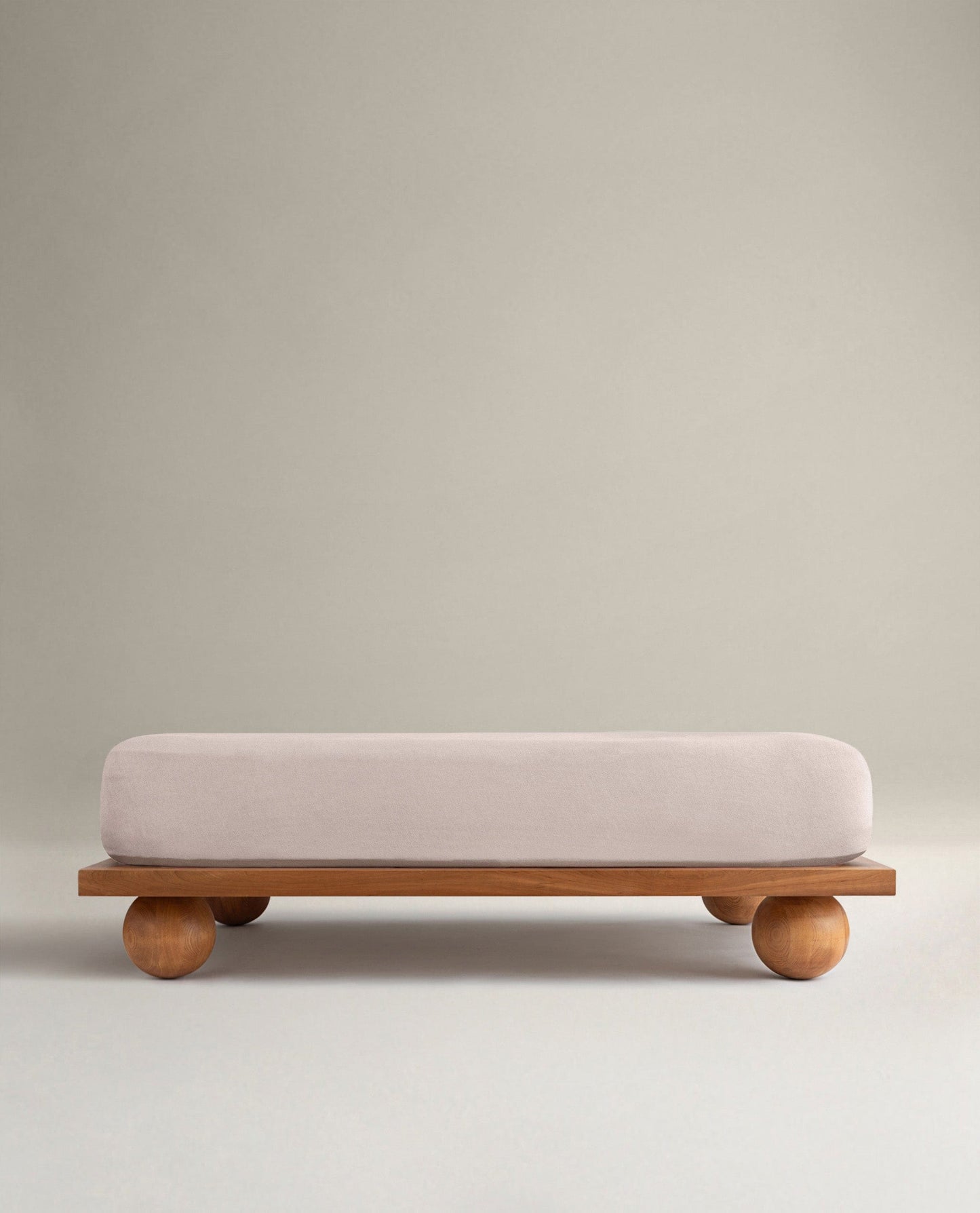 Image 1 of 8 showing Rise & Fall's Relaxed & Refined European flax™ linen fitted sheet in peach.