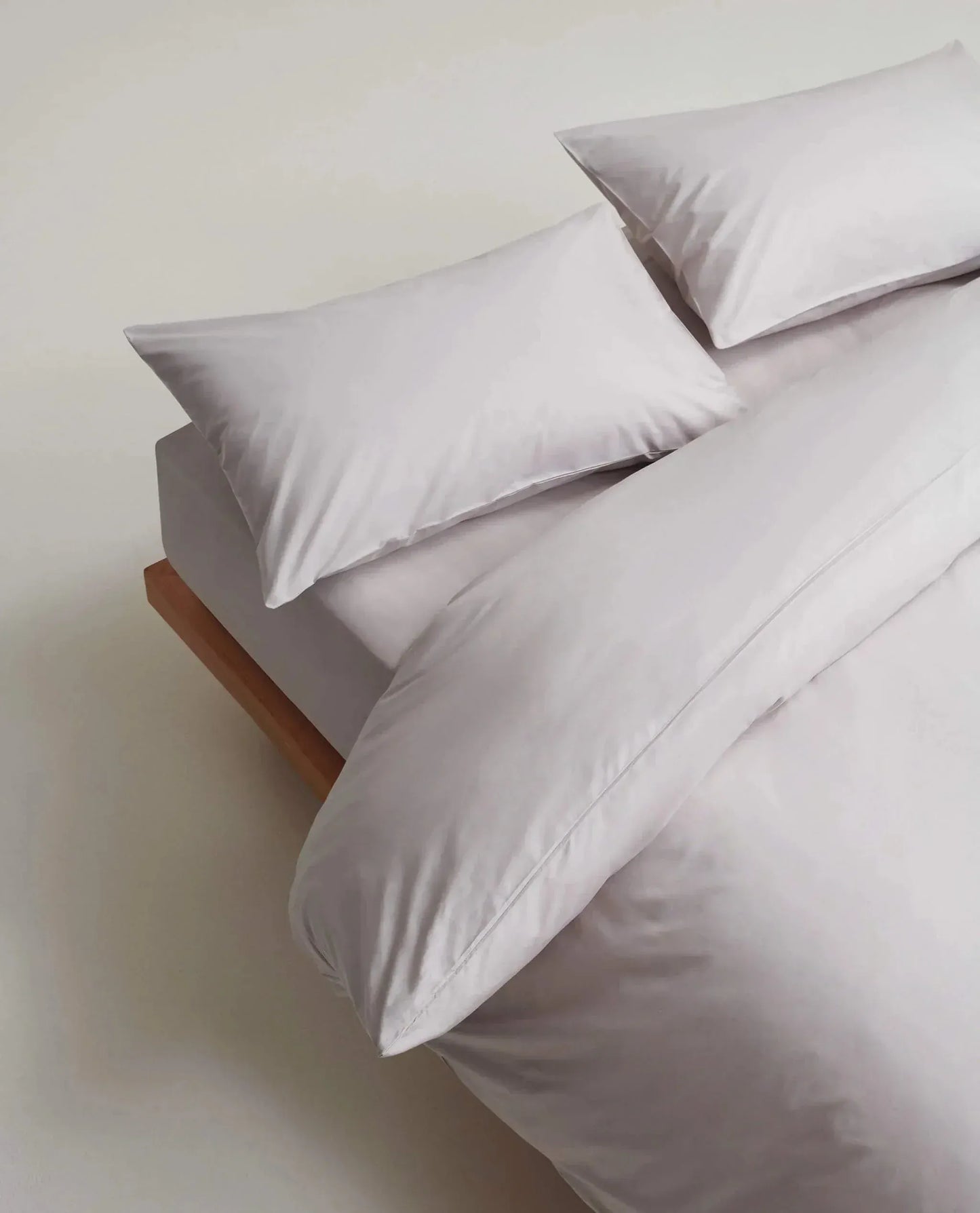 Soft & Smooth Cotton Deluxe Duvet Bundle - Pebble - Single