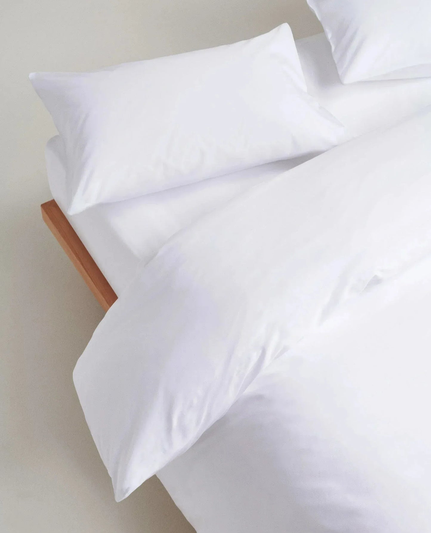 Soft & Smooth Cotton Deluxe Duvet Bundle - White - Full