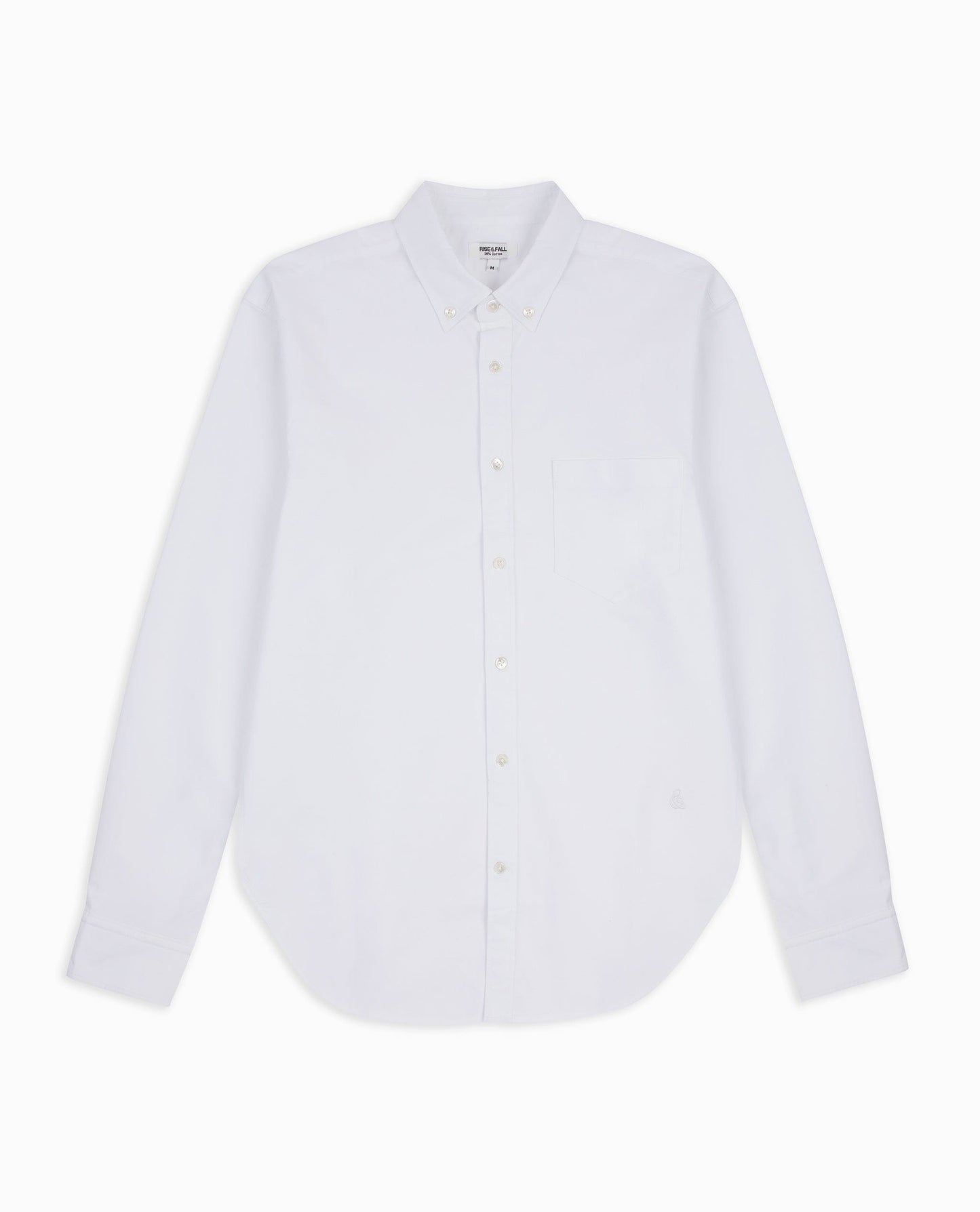 Men's Cotton Oxford Shirt - White