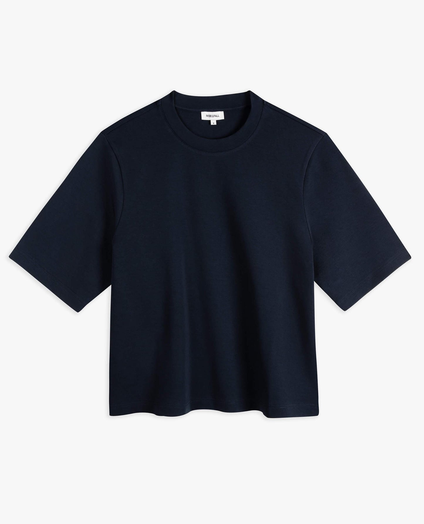 Women's Boxy Cotton T-shirt - Charcoal