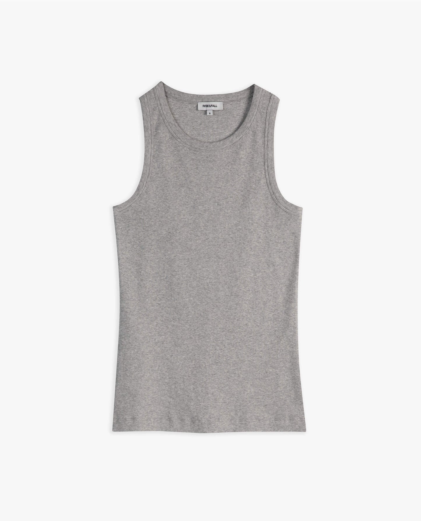 Women's Cotton Racer Vest - Grey