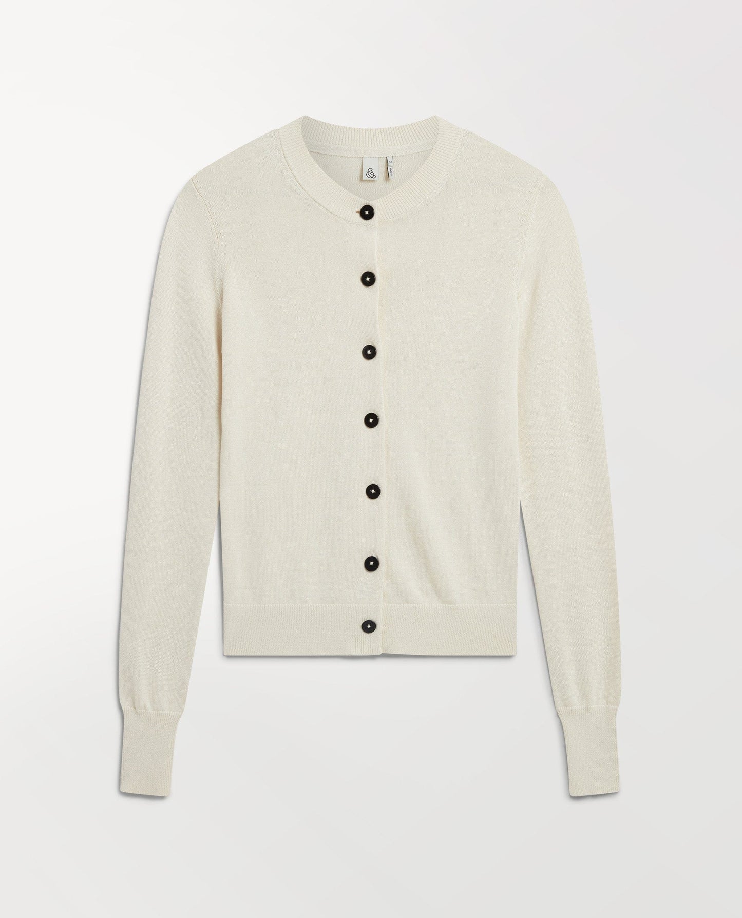 Women's Silk-Cotton Cardigan - Buttermilk