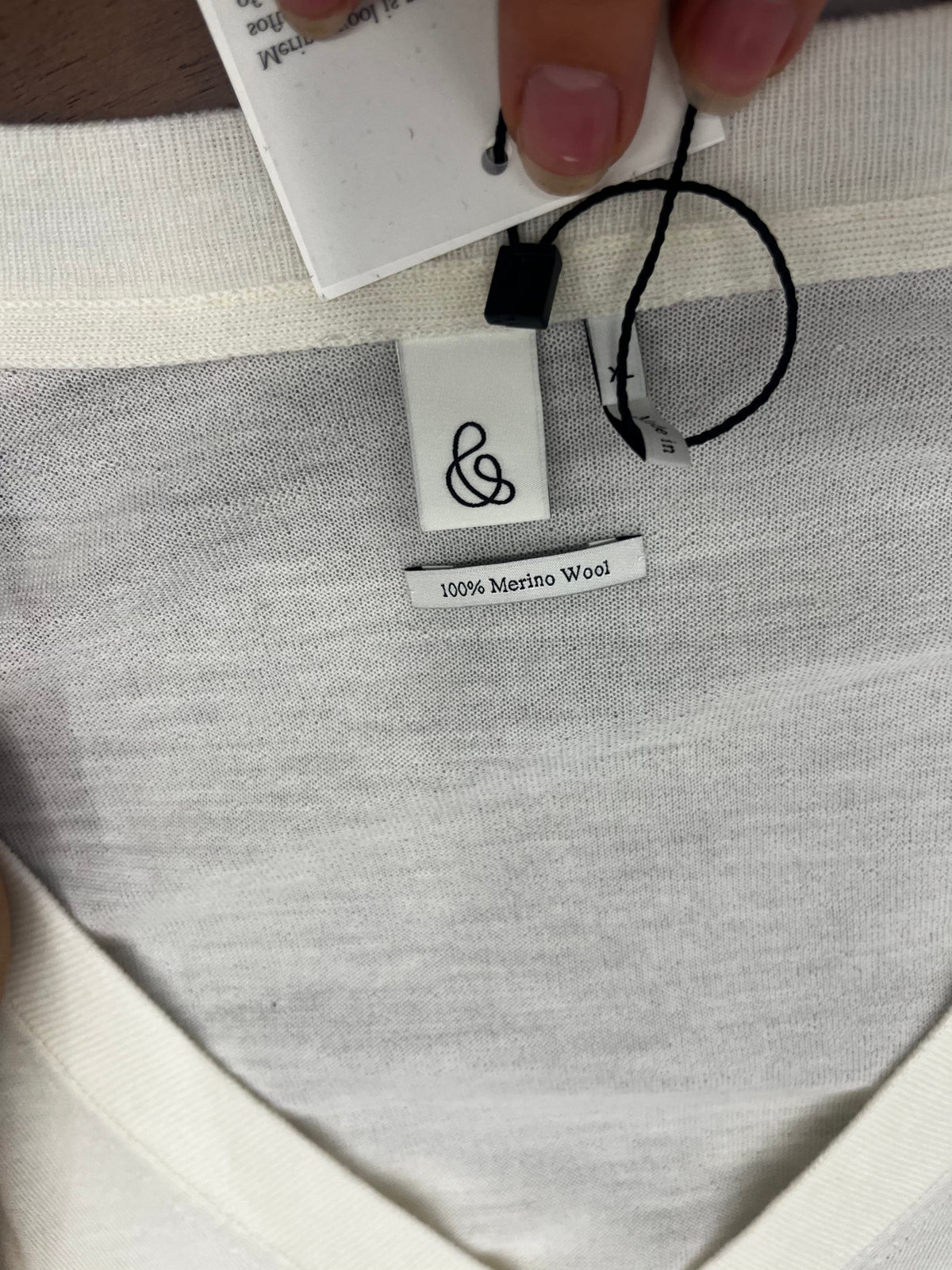 Rise & Fall Merino Wool Label