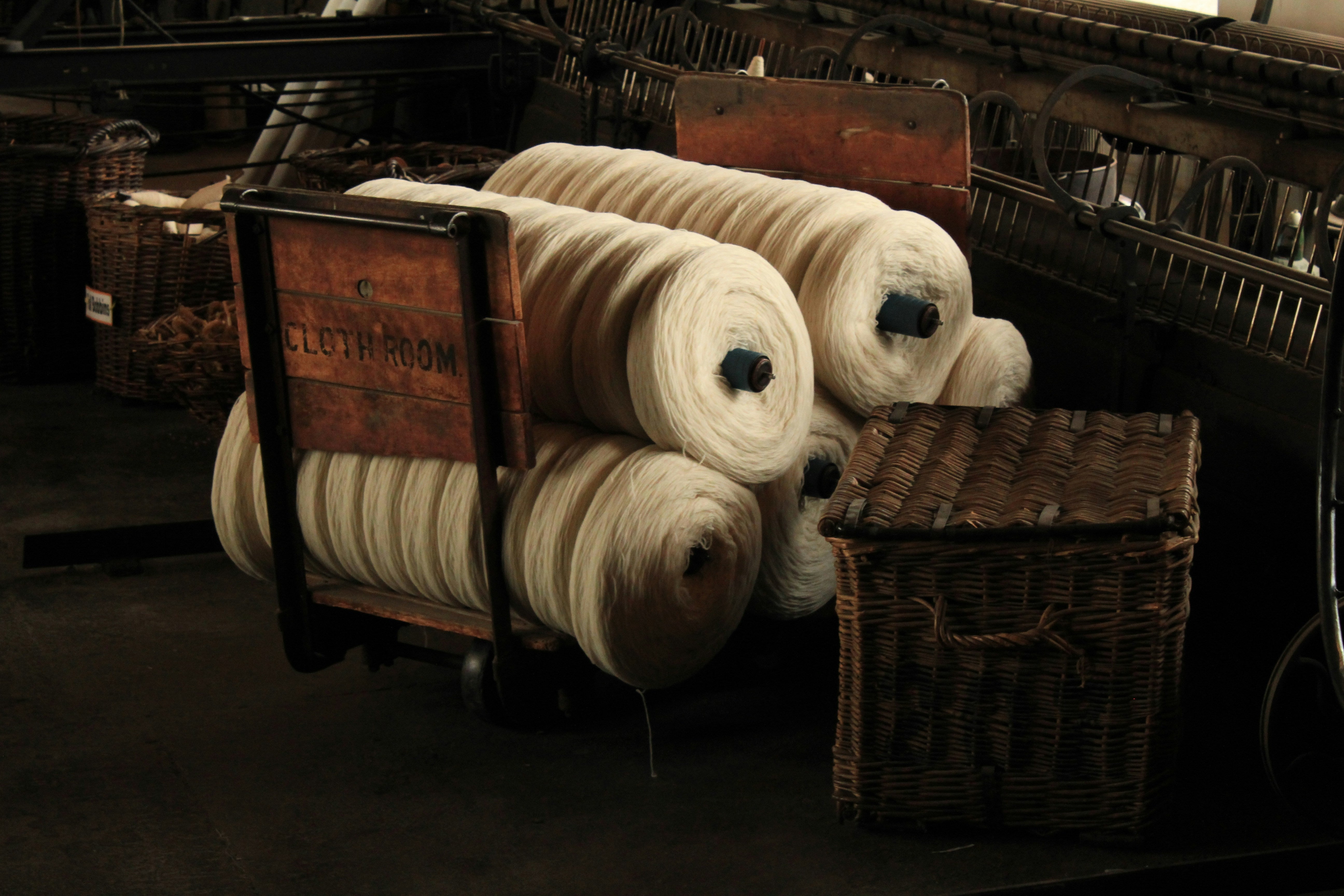 Cashmere wool.