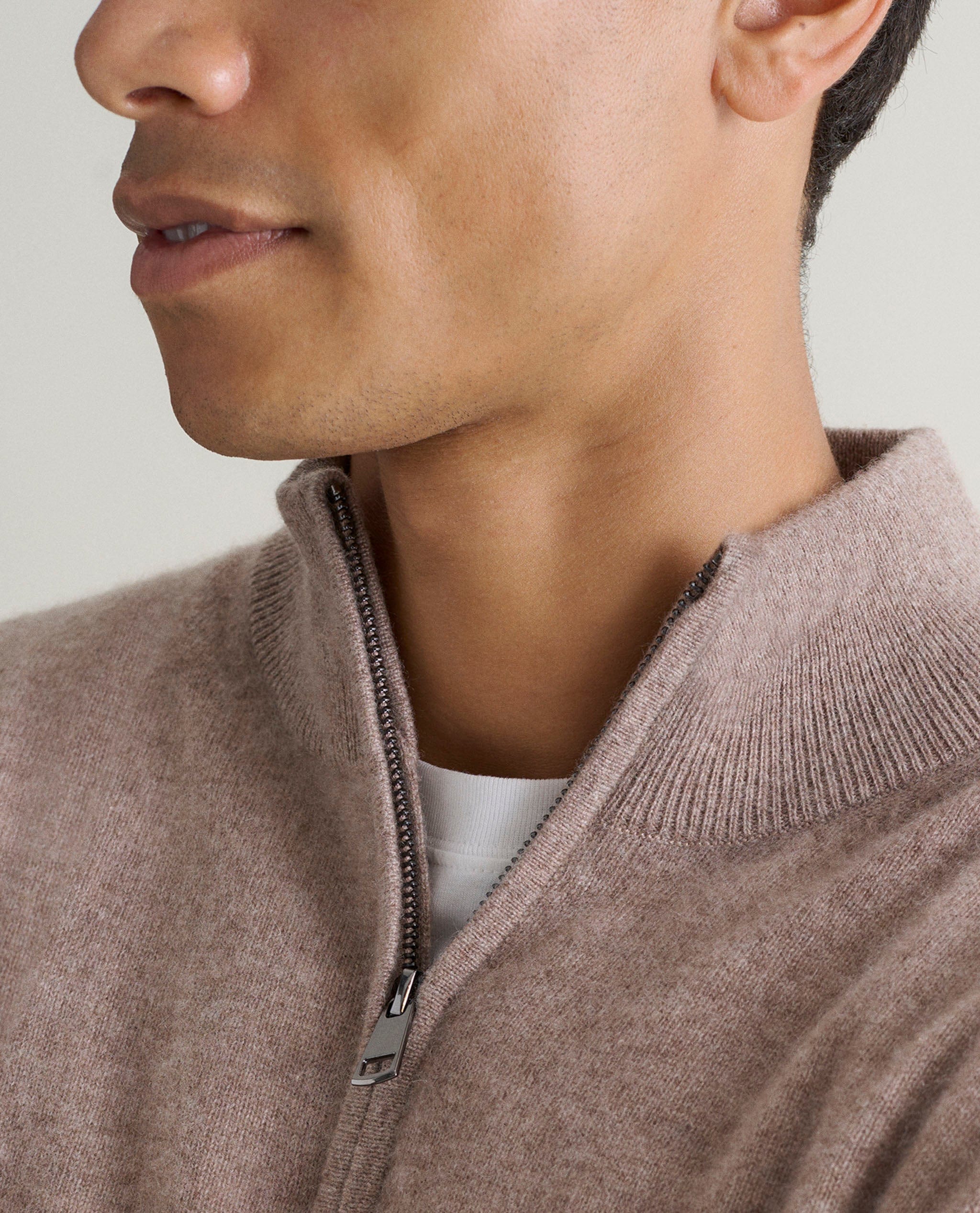 1/4 zip neckline