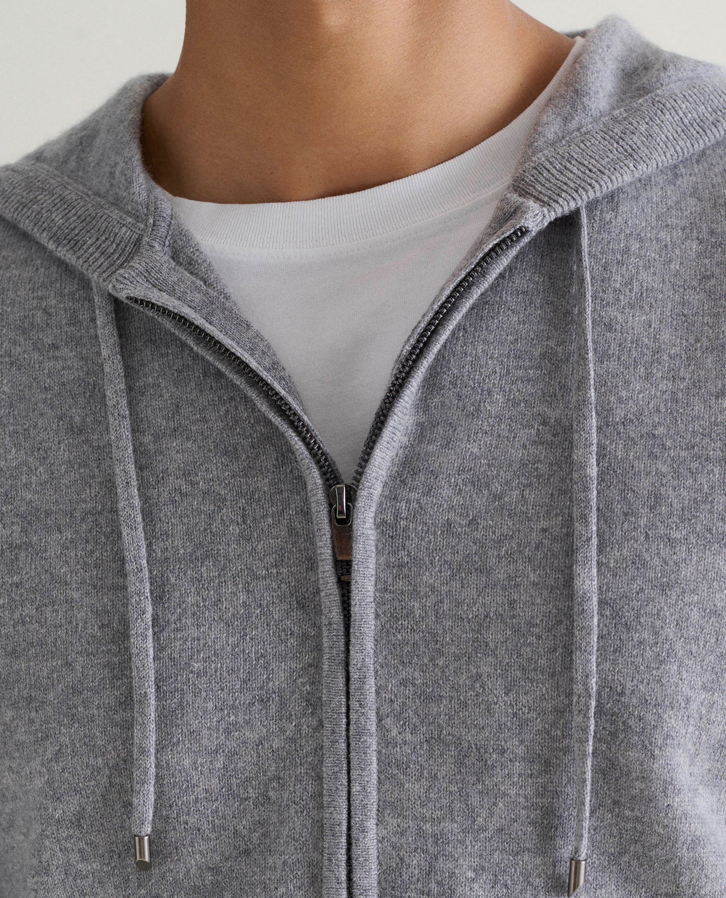 Men's Finest Cashmere Full Zip Hoodie