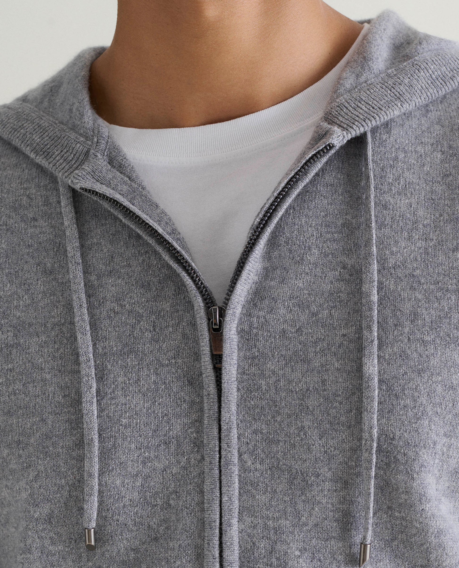 Men's Finest Cashmere Full Zip Hoodie