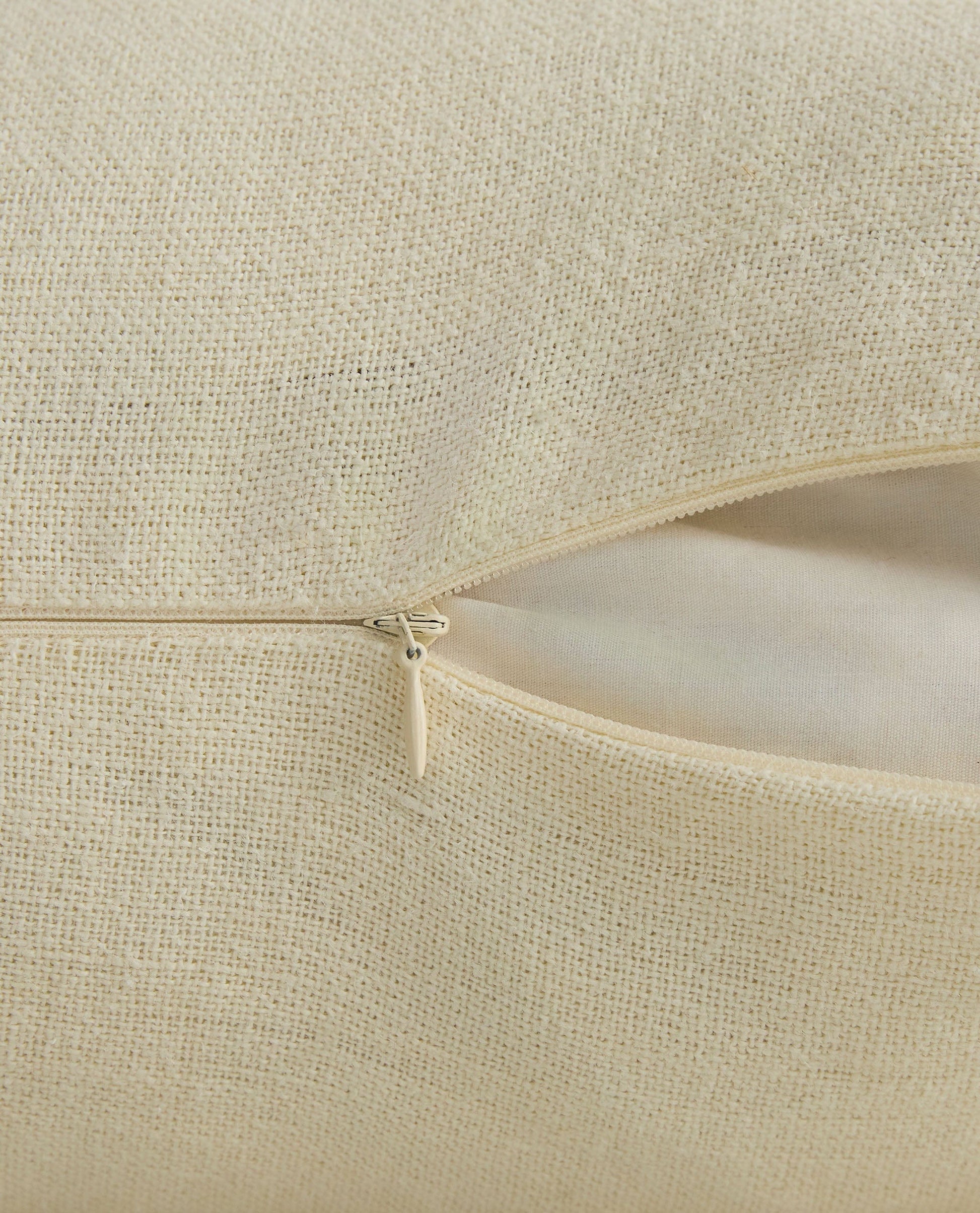 Lumbar Cushion Cover - Alabaster