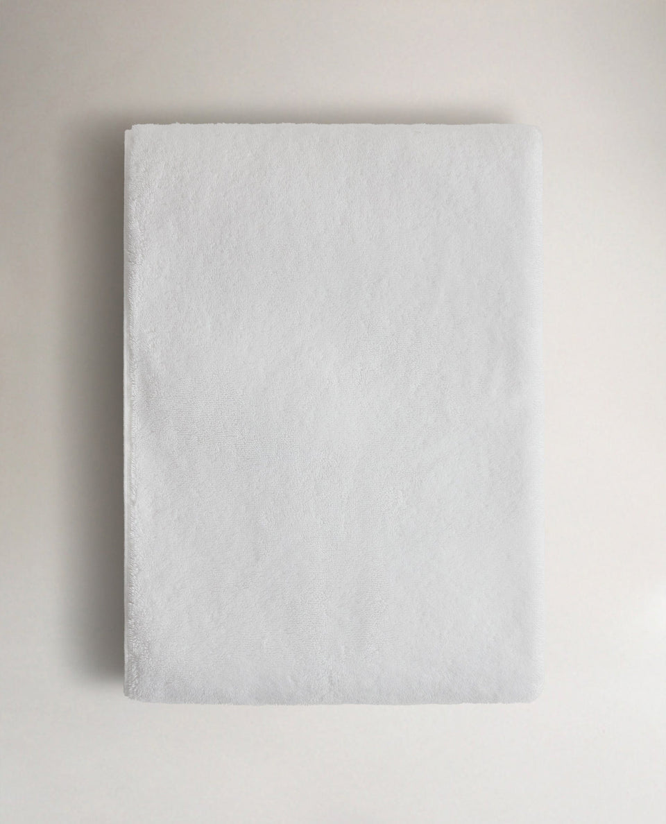 Turkish Cotton Bath Towel Bundle (Pack of 4) - White