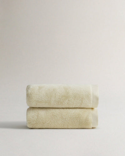 Turkish Hand Towels (Pack of 2) - Buttermilk