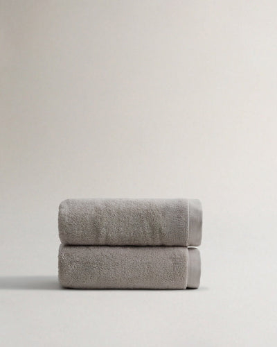 Turkish Hand Towels (Pack of 2) - Pebble