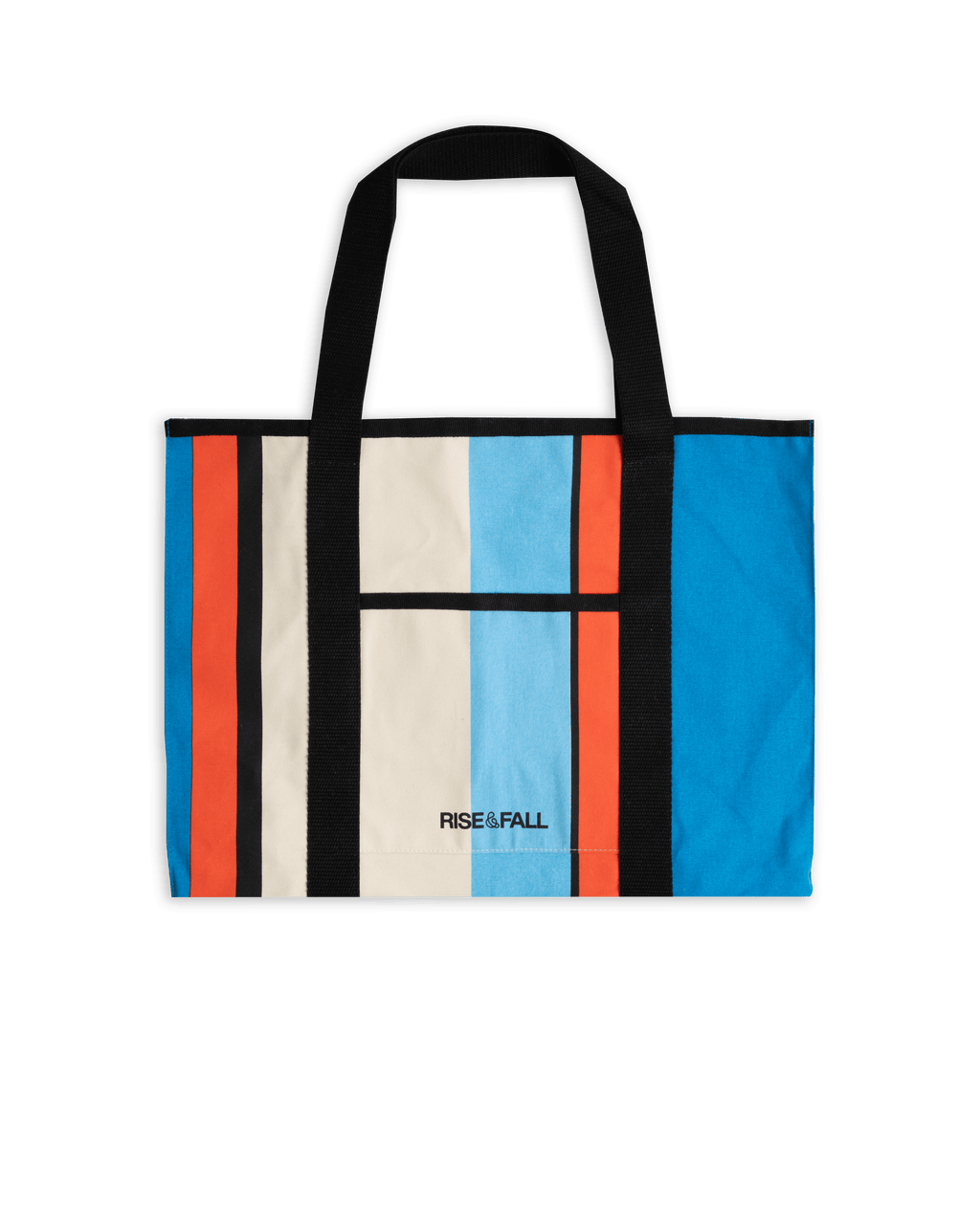 Travel Tote Bag Rising Stripe