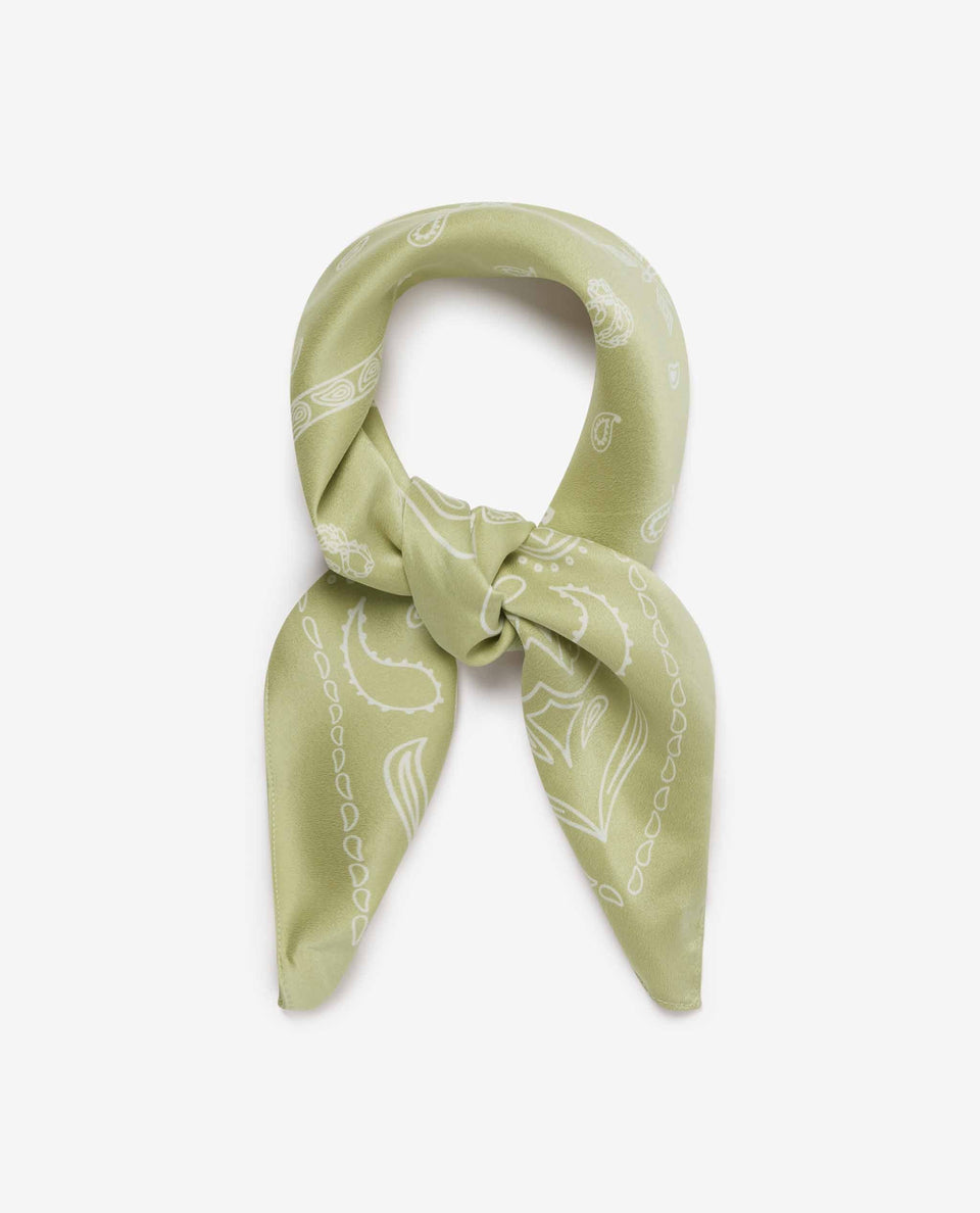 Silk Bandana - Fawn