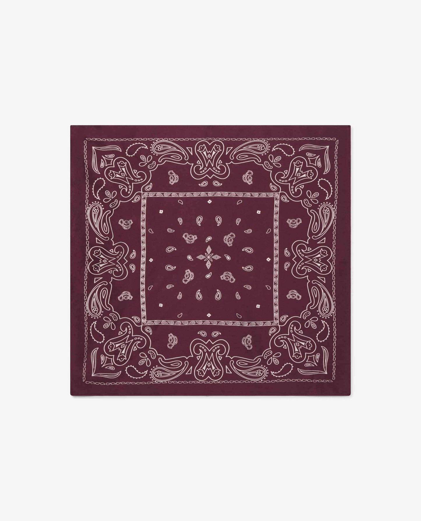 Silk Bandana - Plum