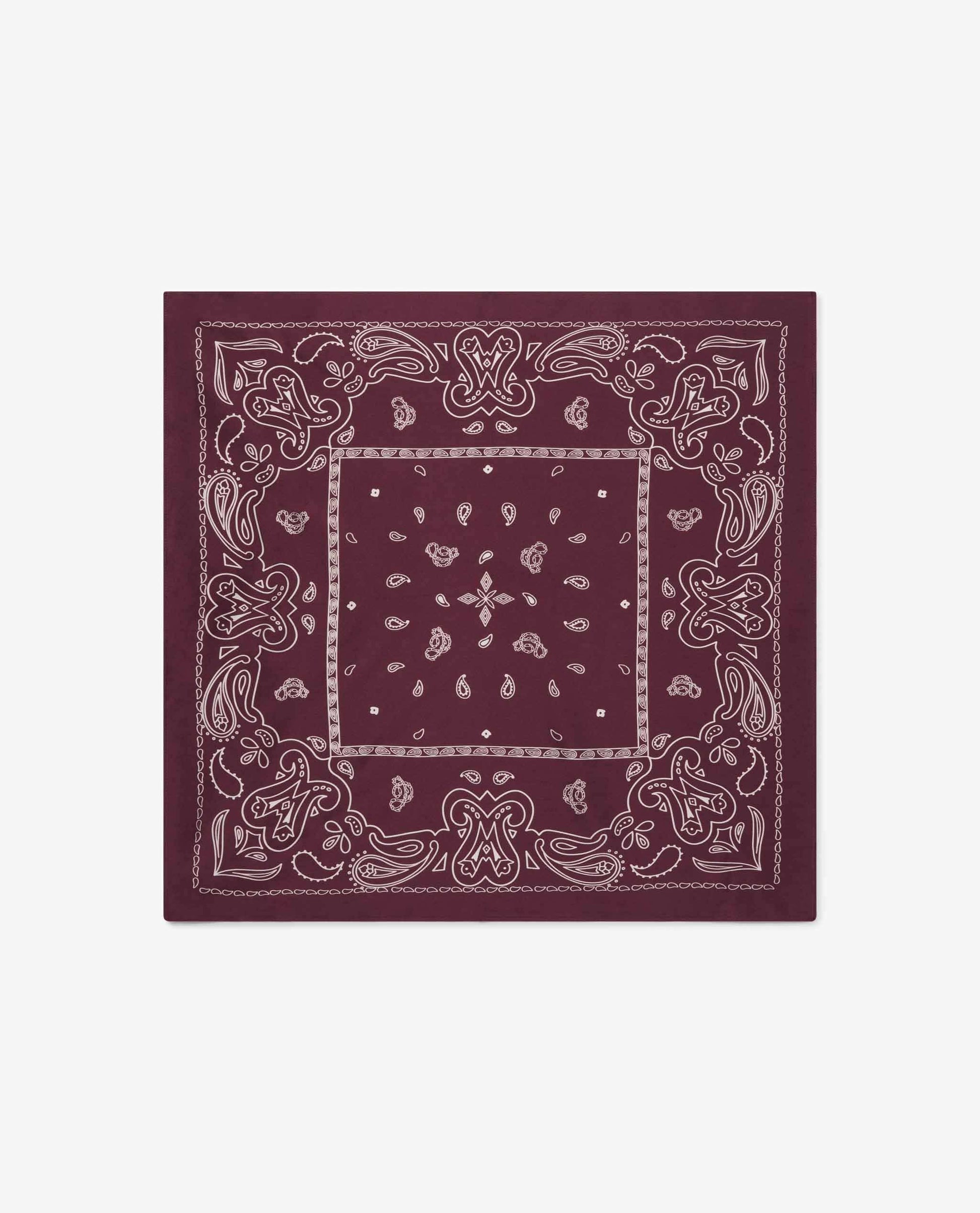Silk Bandana - Plum