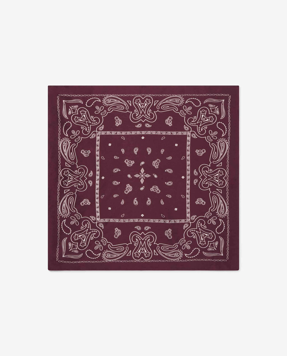 Silk Bandana - Plum