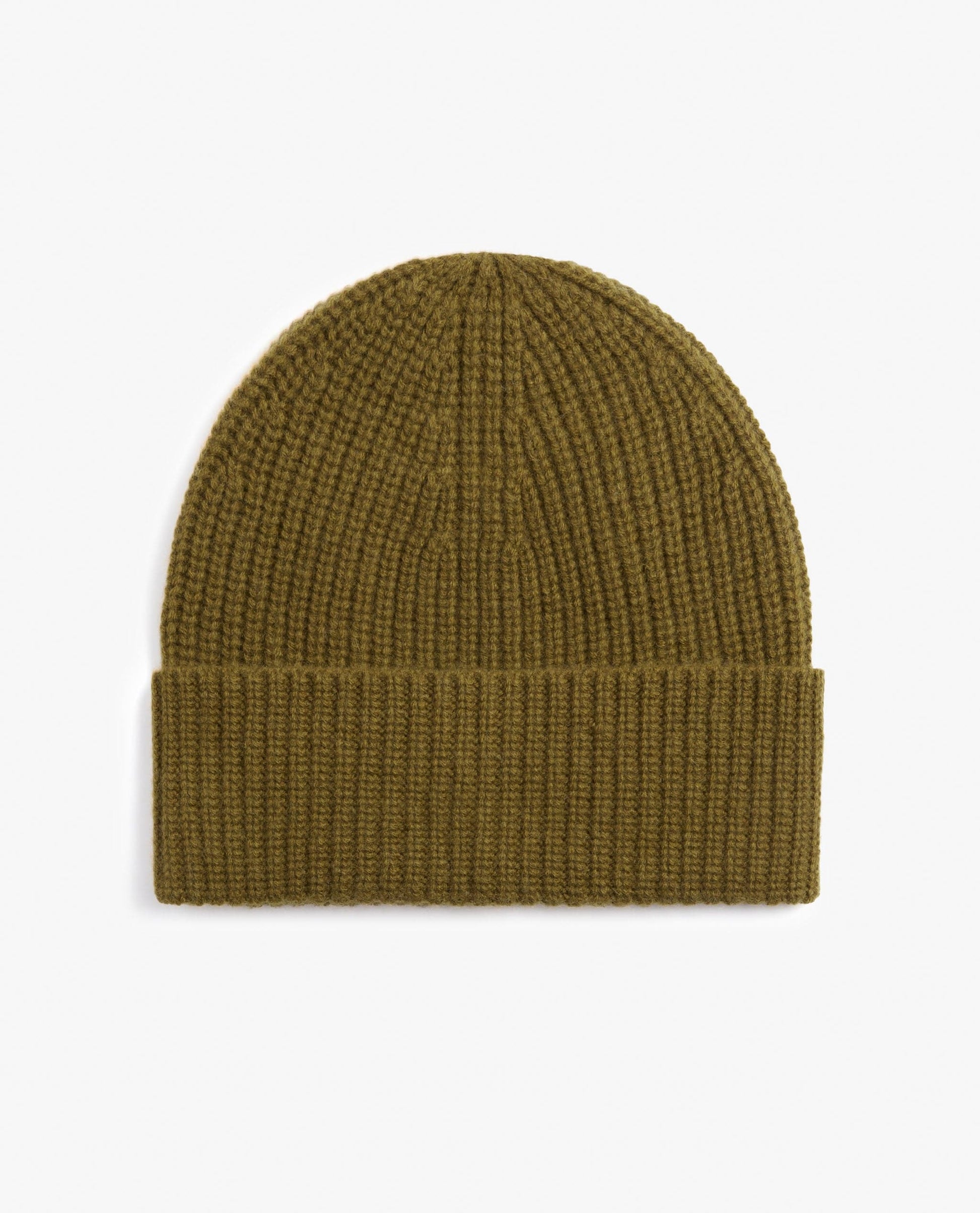 Men's Cashmere Merino Ribbed Knit Beanie – Rise Fall